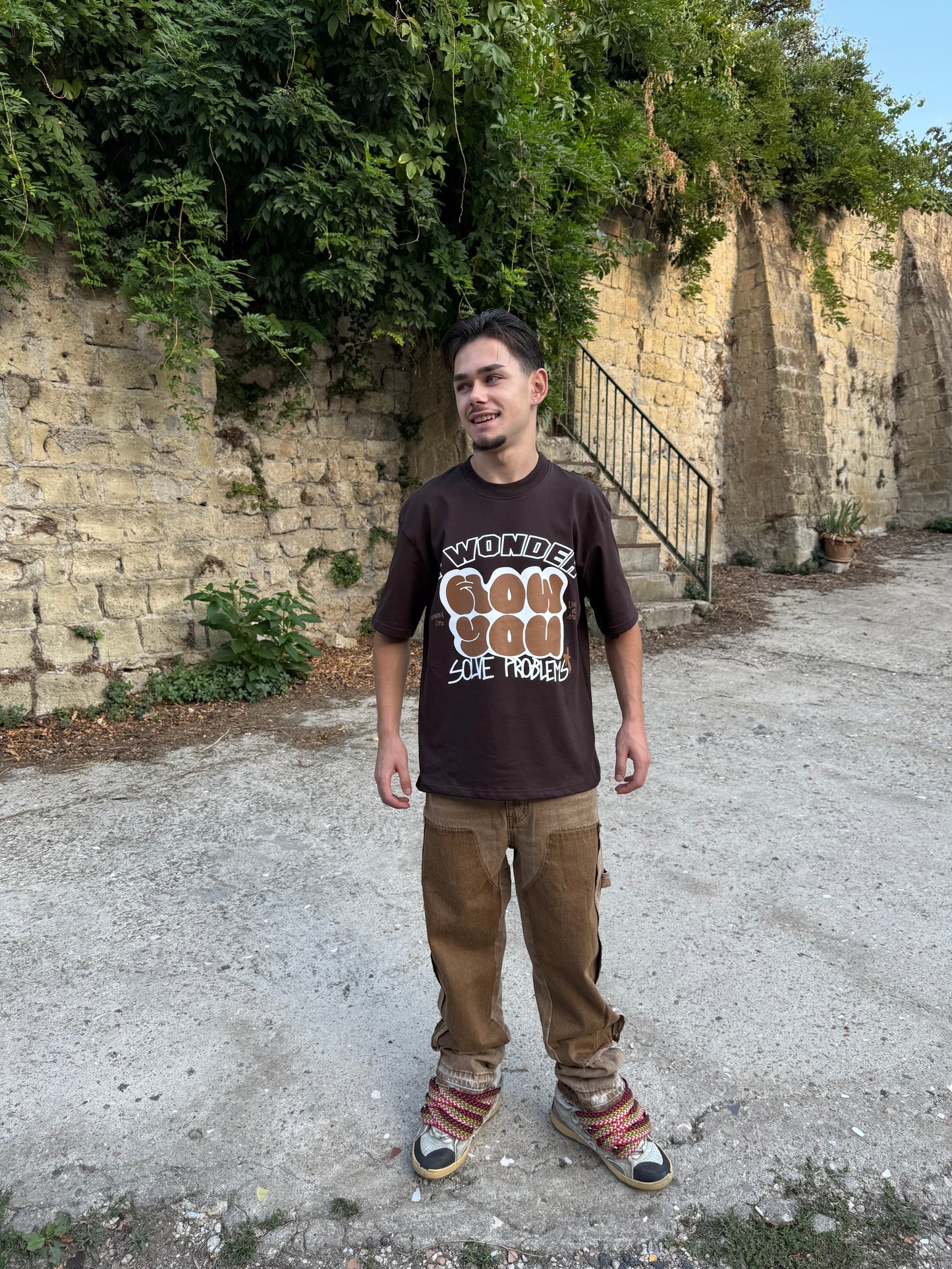 Jeans Built Marron