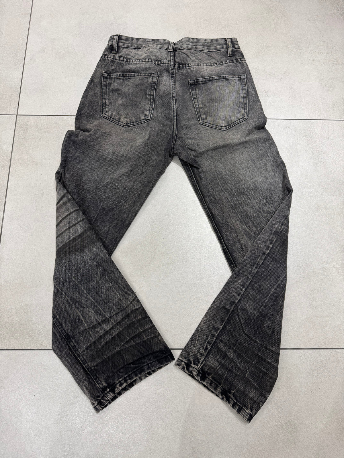 Jeans Grigio Sfumato