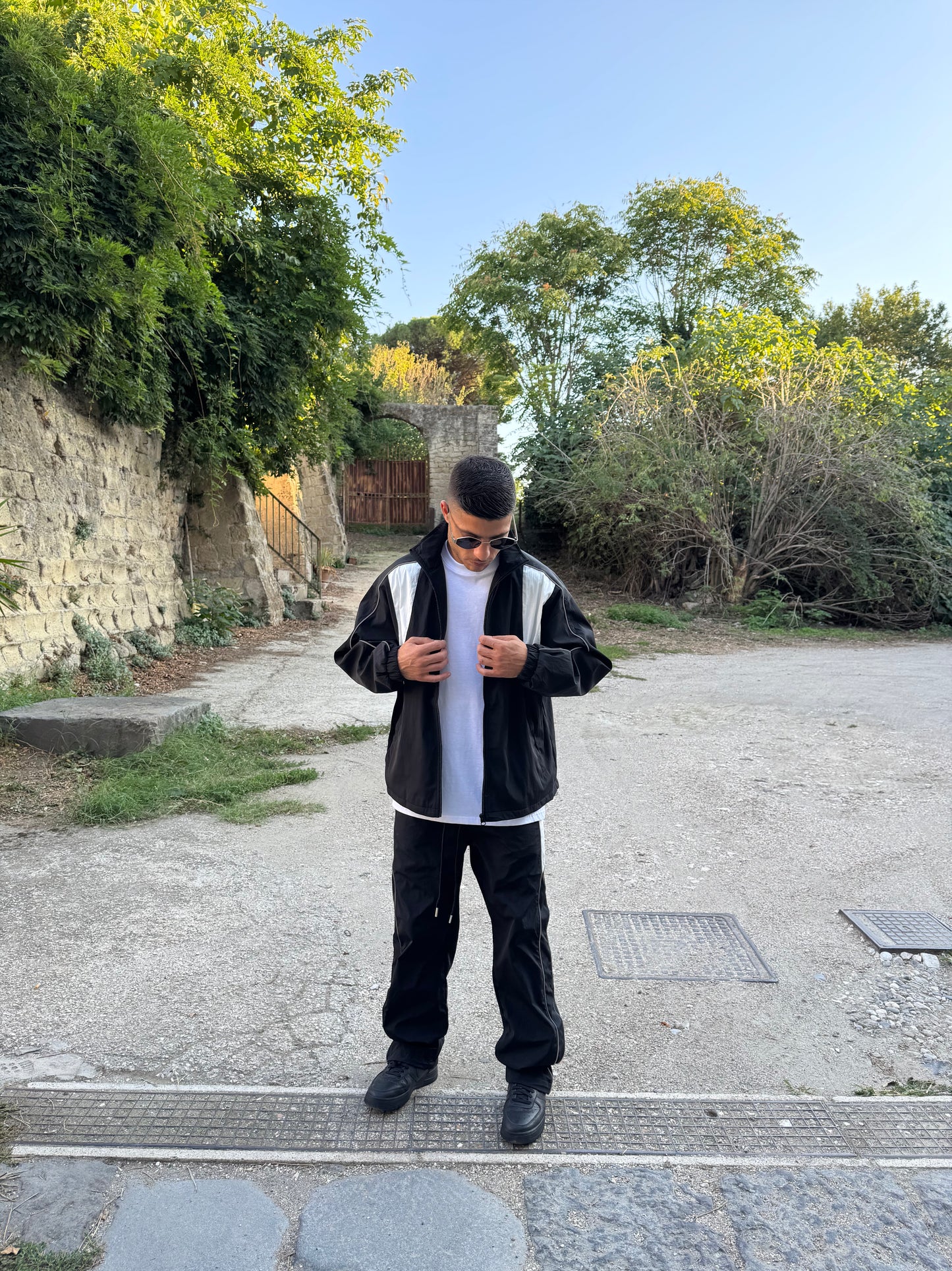 Coordinato Tuta Con Zip
