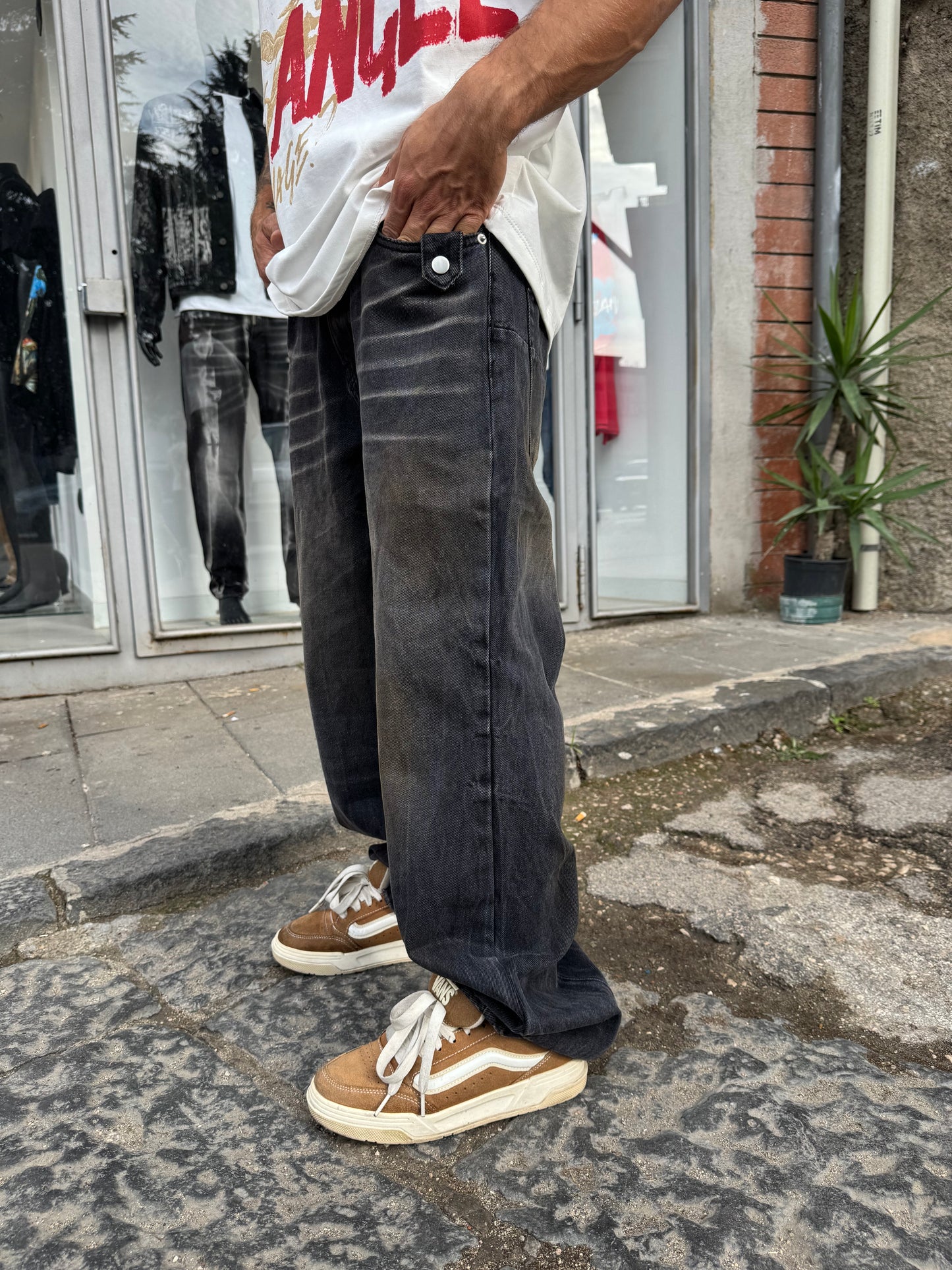 Jeans Baggy Scuro