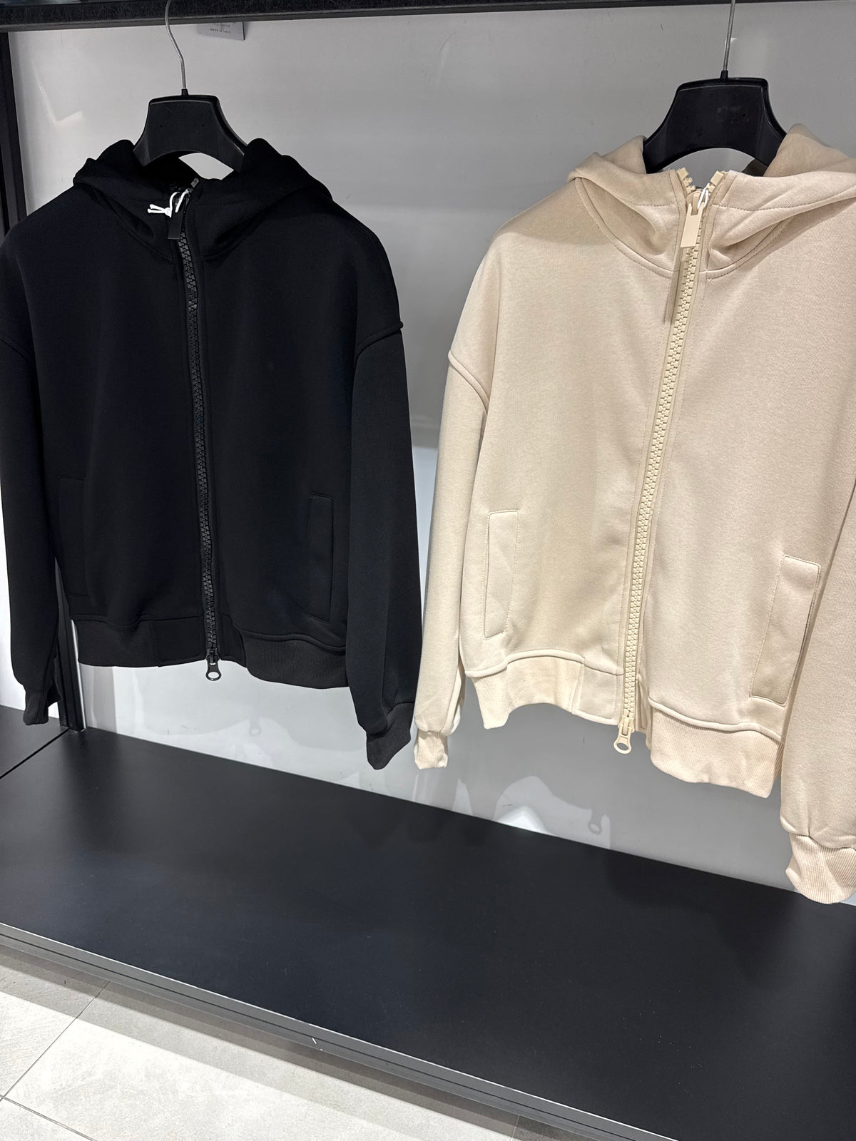 Felpa Basic Con Zip