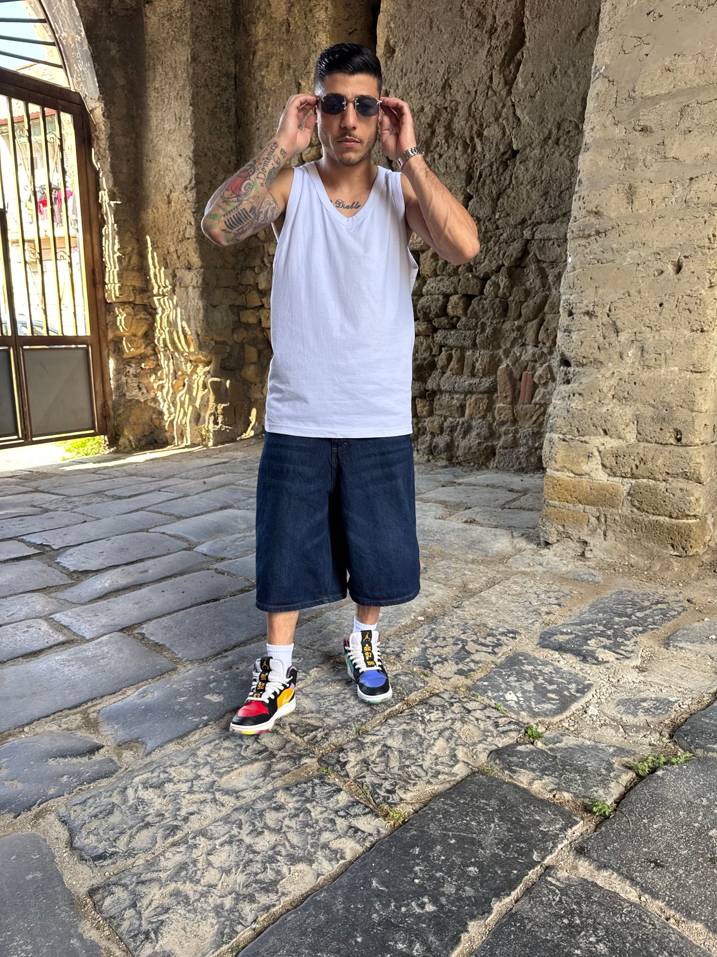 Shorts America Blu Jeans