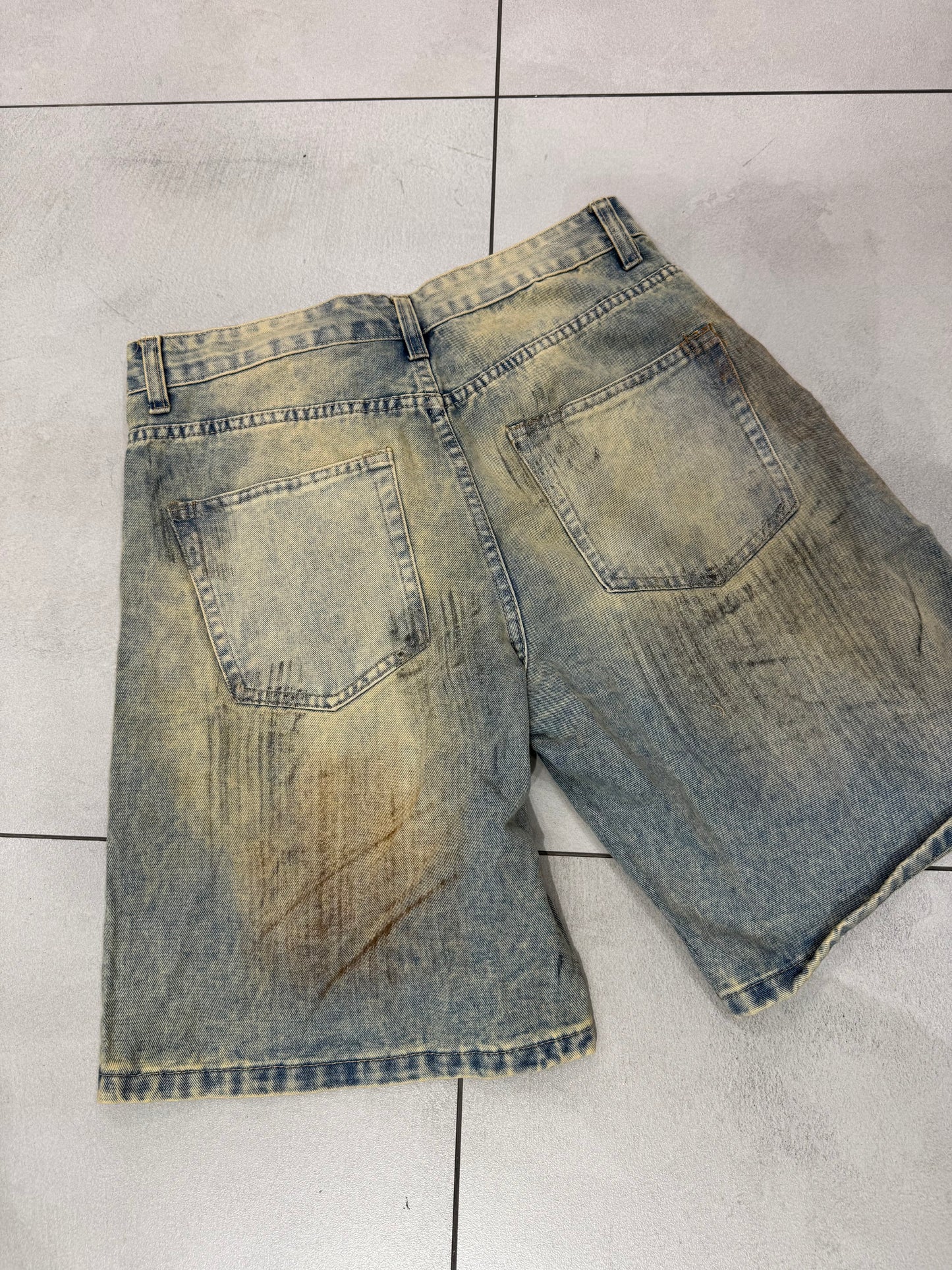 Bermuda Jeans Sfumato