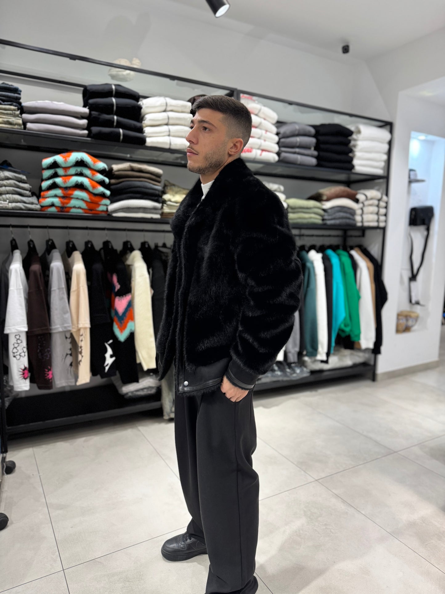 Giacca Pelliccia Reversibili