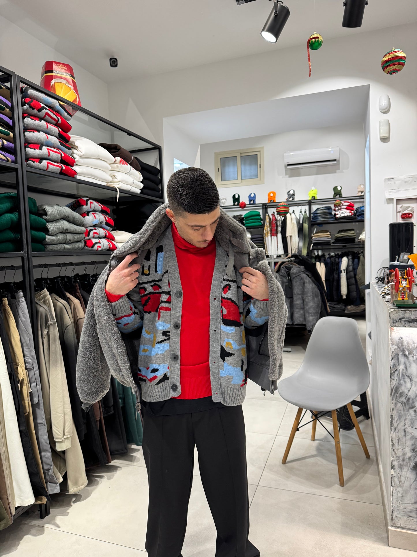 Giacca Pellicia Reversibile