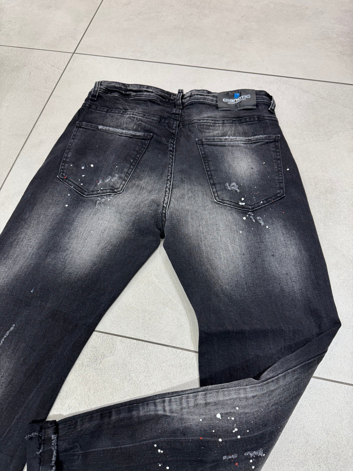 Jeans Zip Scuro Mod Dsquared