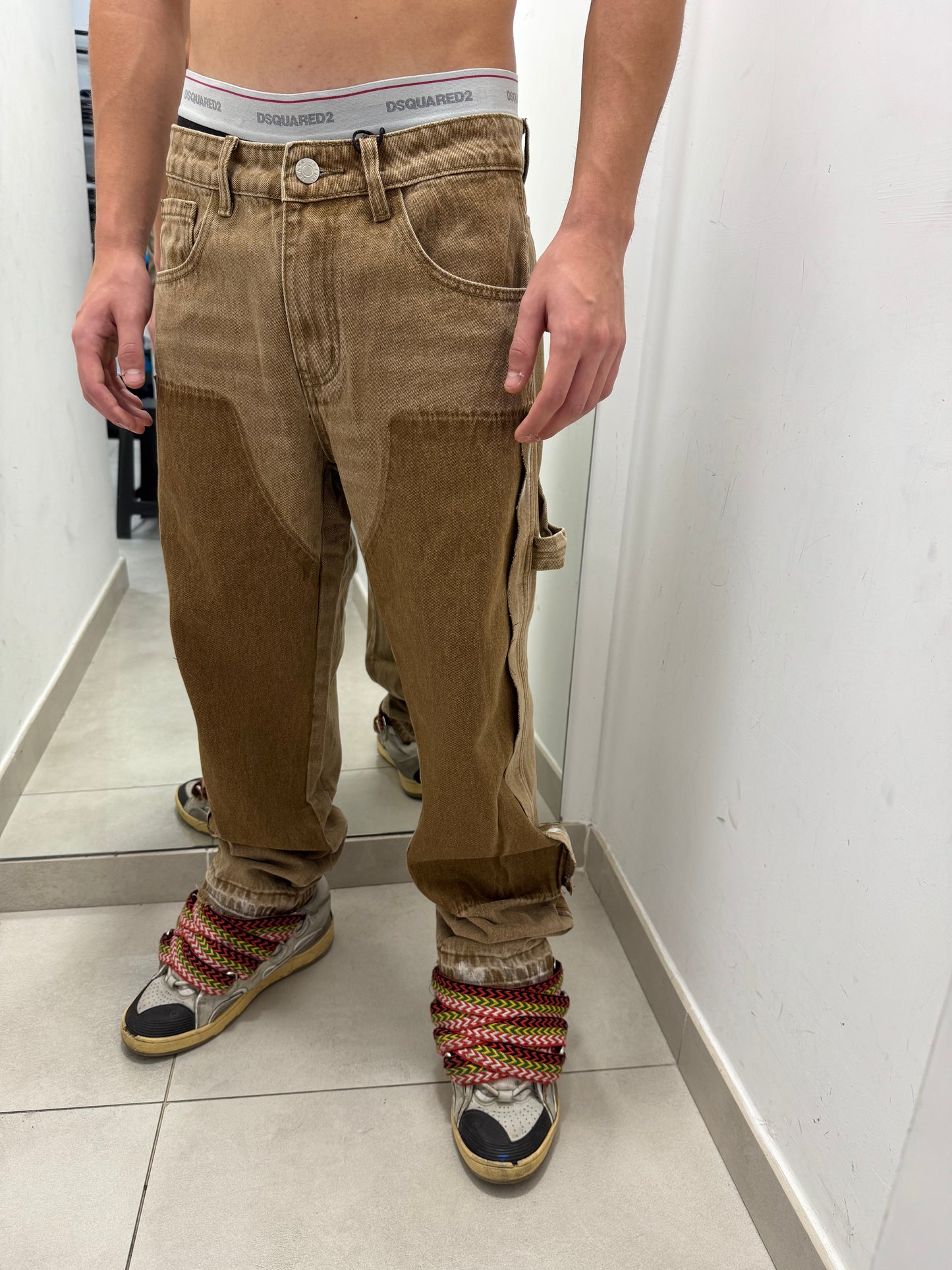 Jeans Built Marron