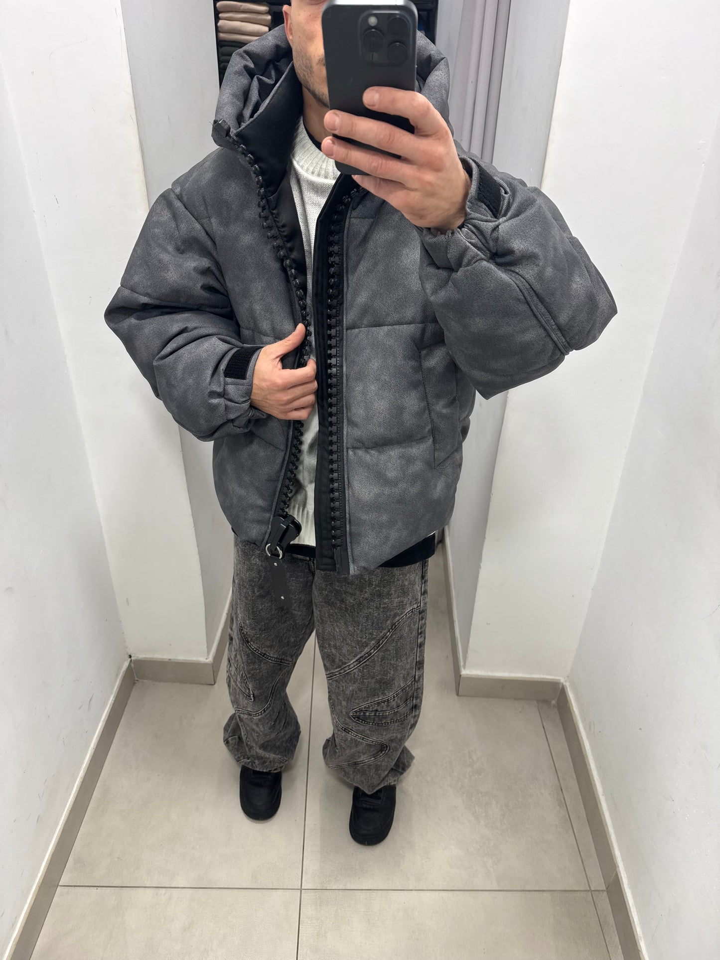 Giacca Bomber Mega zip