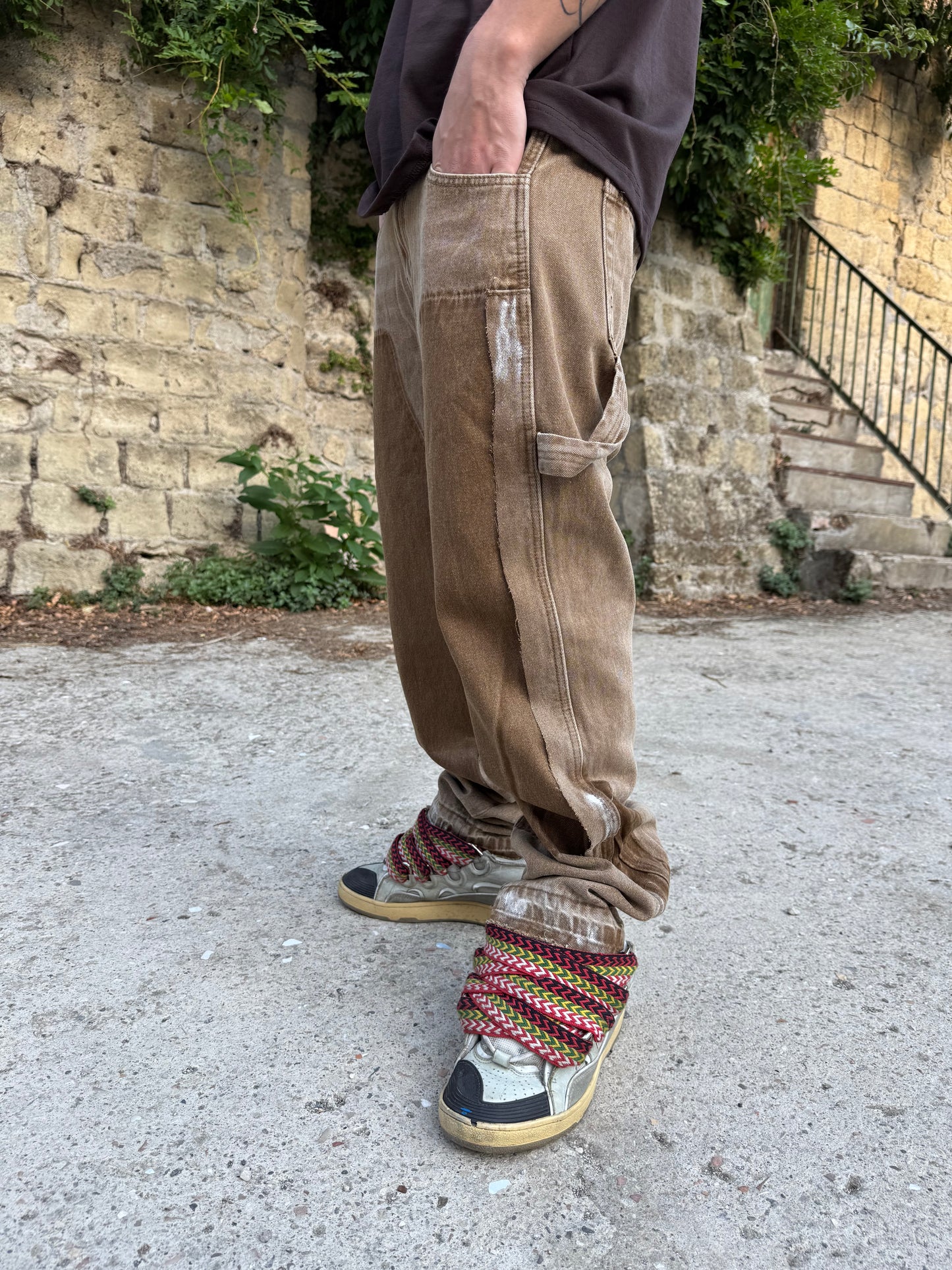 Jeans Built Marron