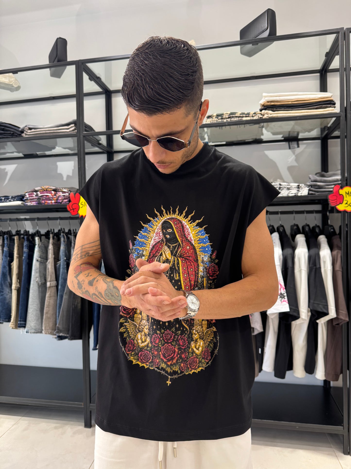 T-Shirt Taglio Vivo