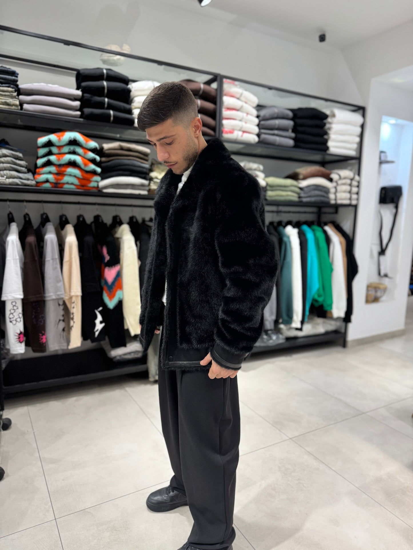 Giacca Pelliccia Reversibili