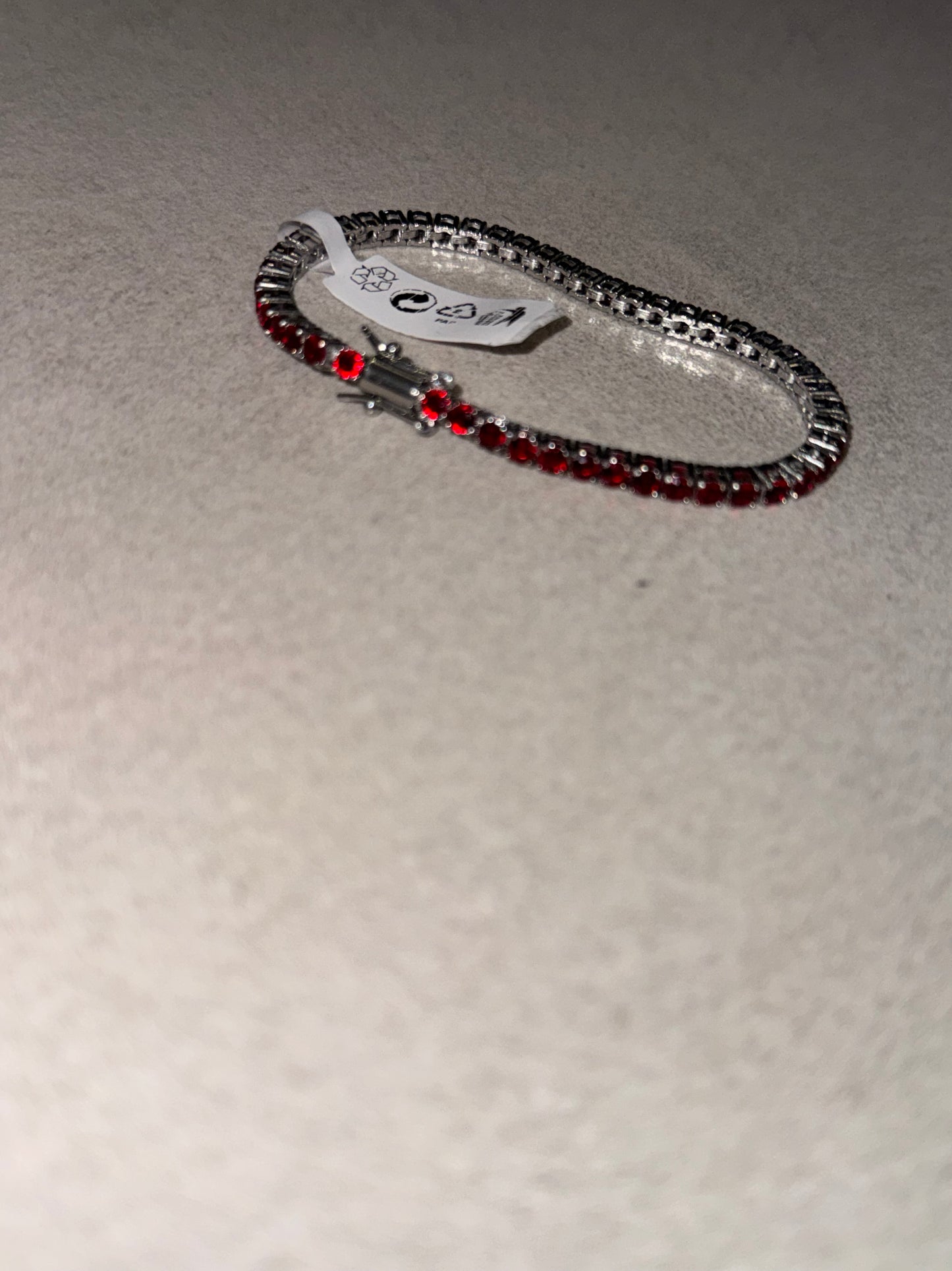 Bracciale Luminoso in Accaio  misura 17