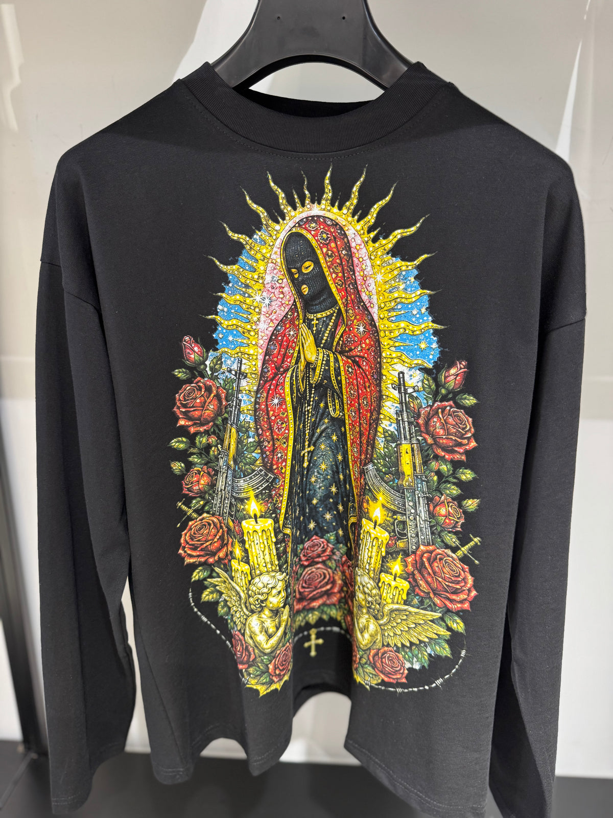 T-Shirt Guadalupe Maniche Lunghe