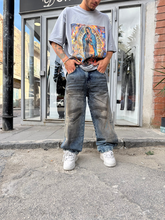 Jeans Ballon Sfumato