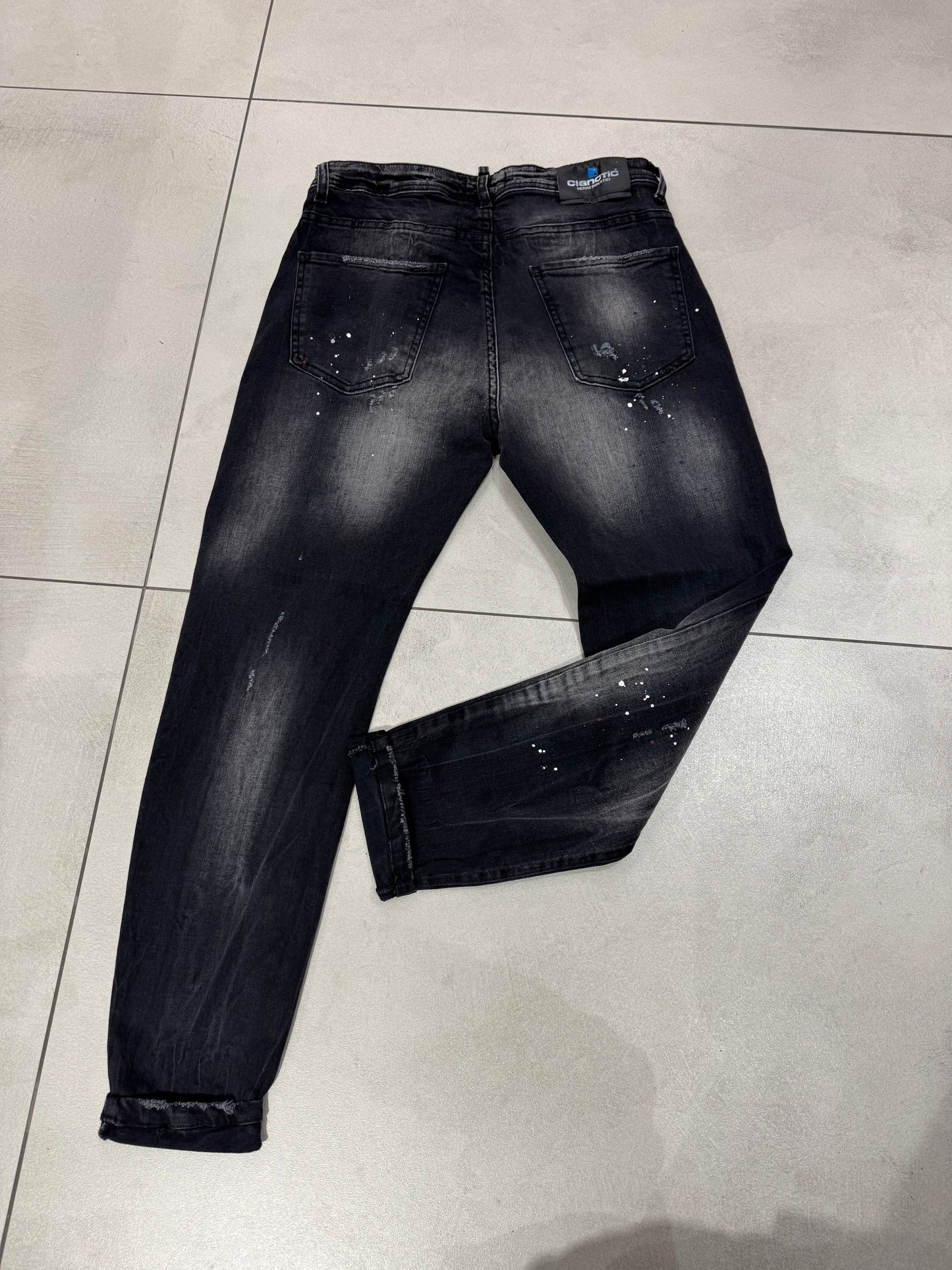 Jeans Zip Scuro Mod Dsquared