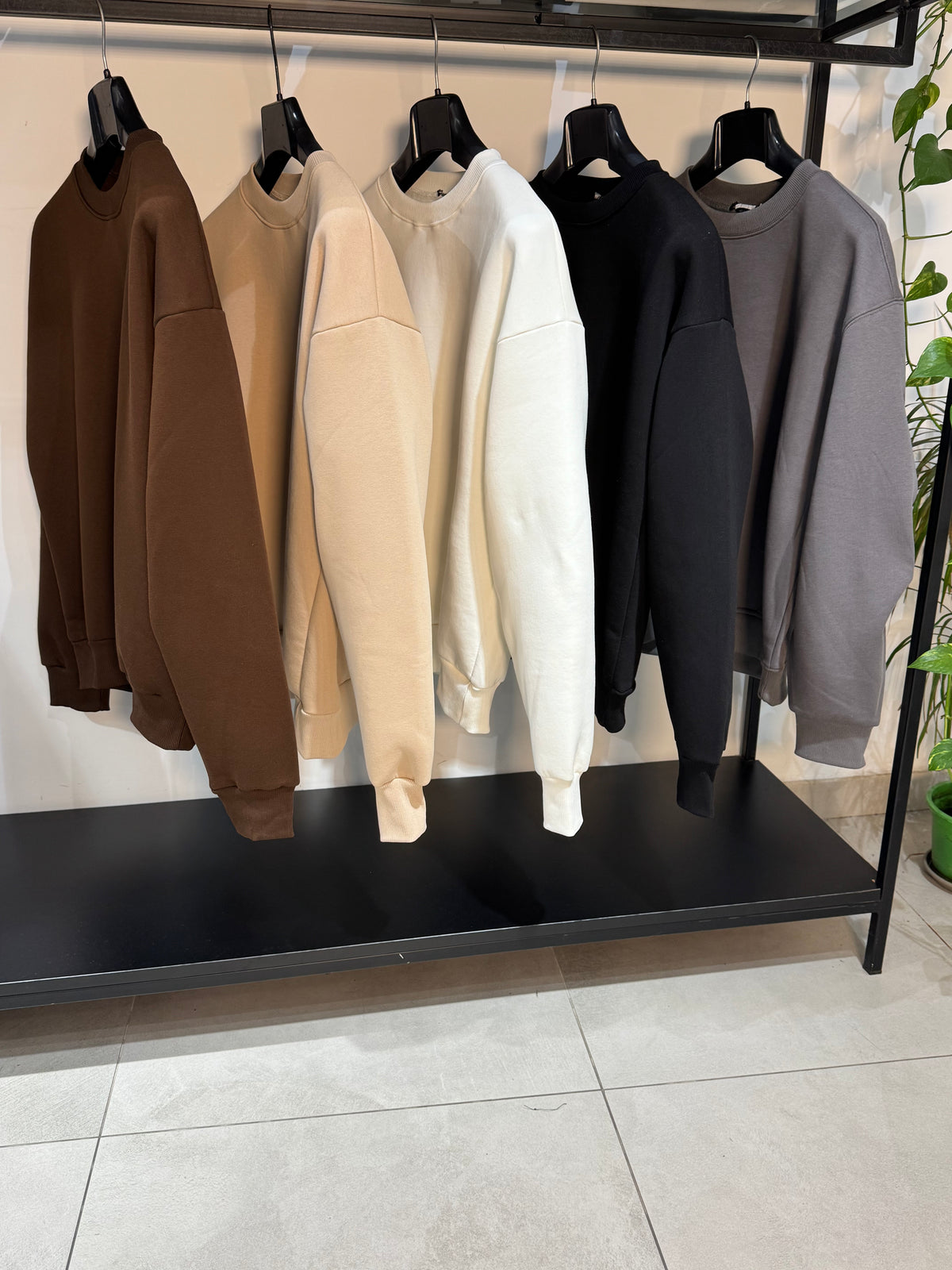 3x2 Felpa Girocollo Basic