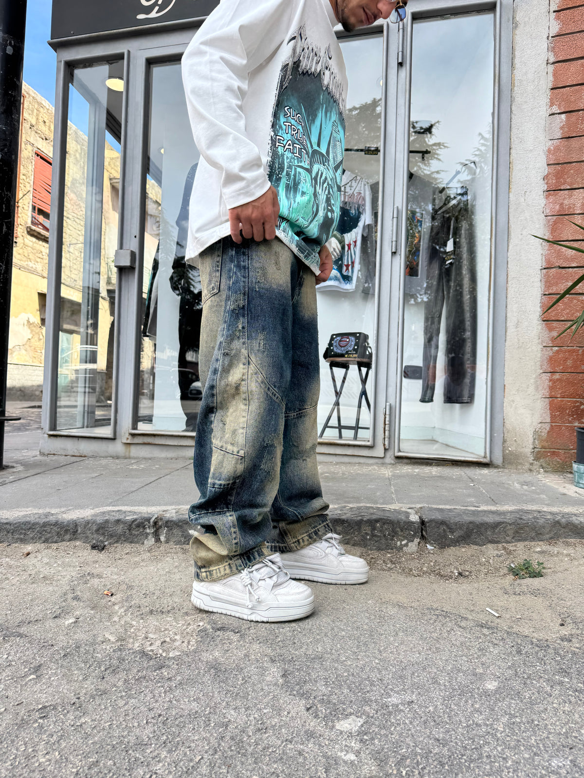 Jeans Ballon Degrade