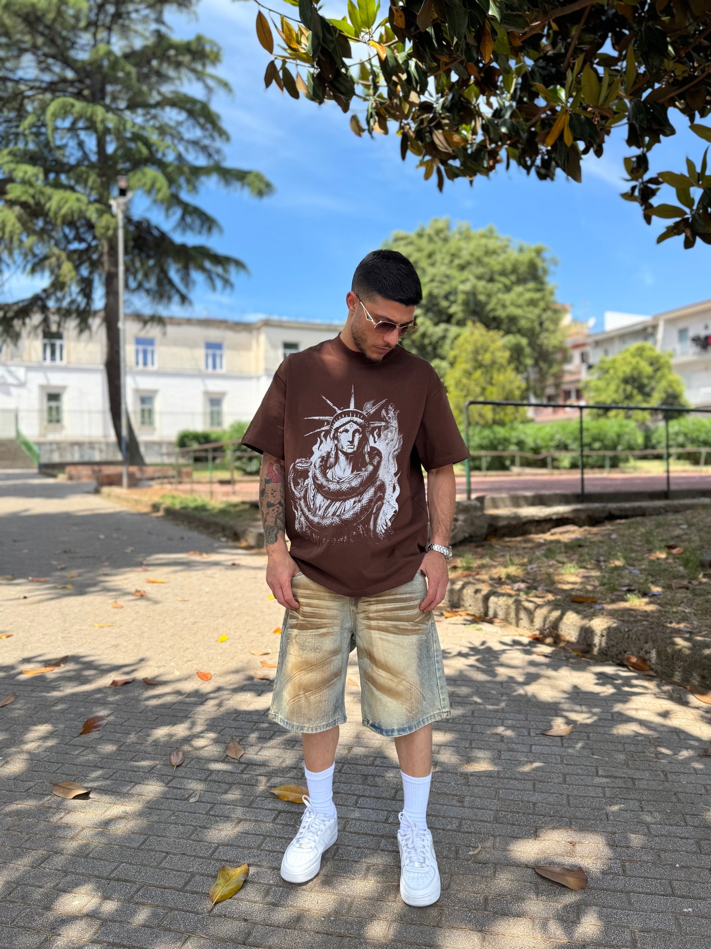 Bermuda Jeans Sfumato