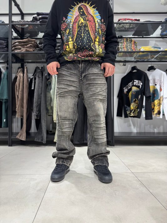 Jeans Grigio Sfumato