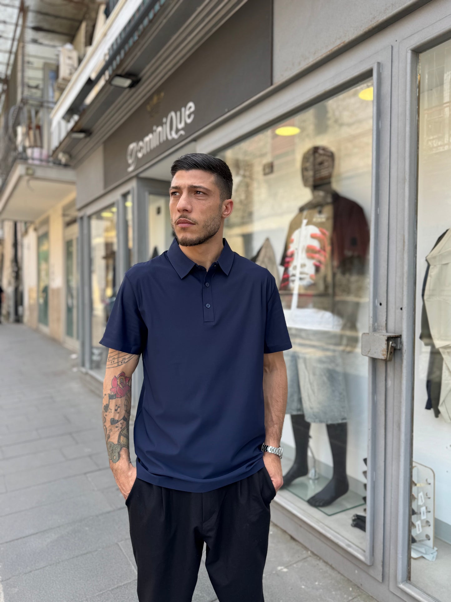 T-Shirt Polo no stiro