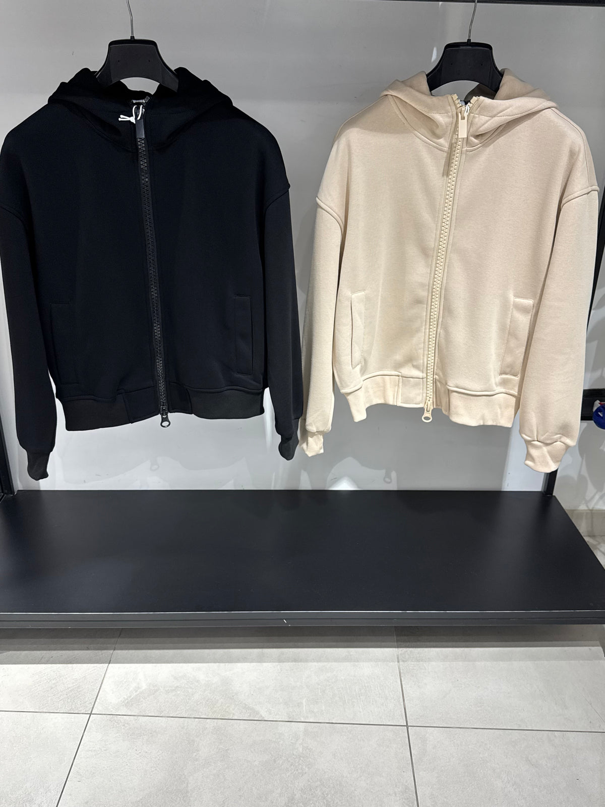 Felpa Basic Con Zip