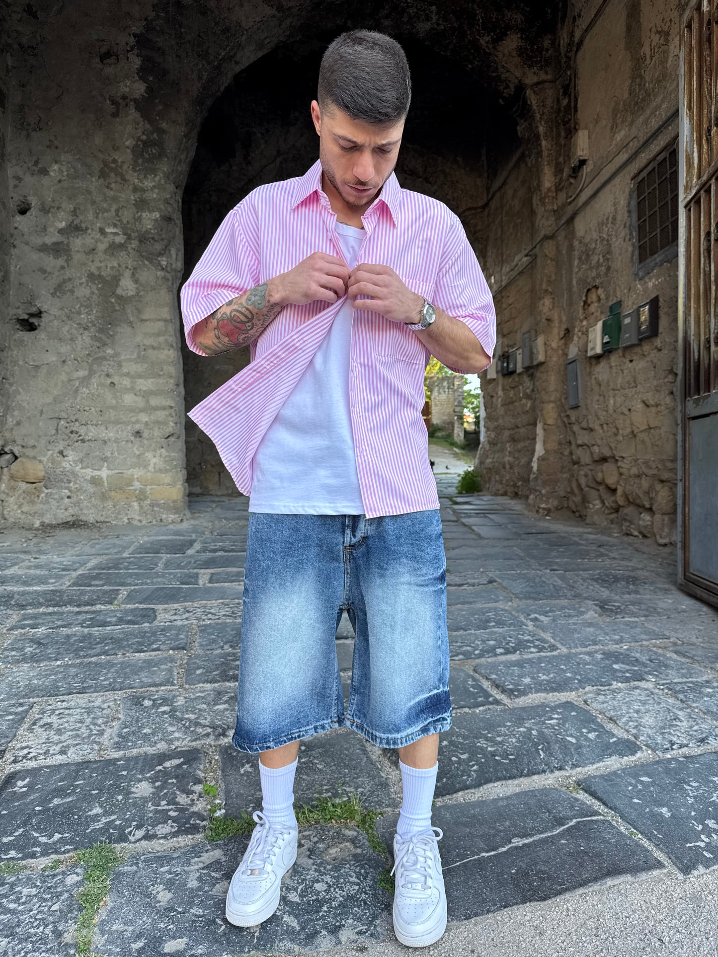 Short Jeans Blu