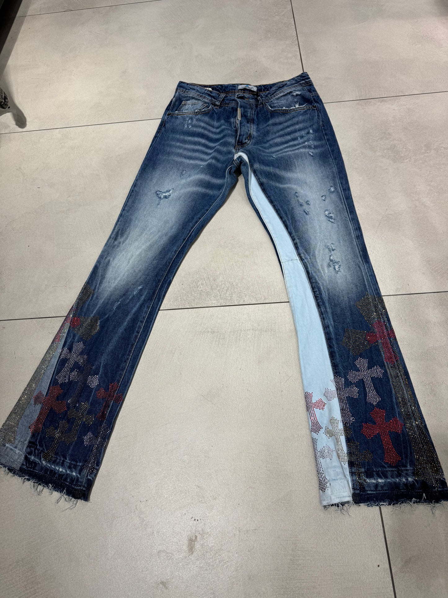 Jeans flare Croce light