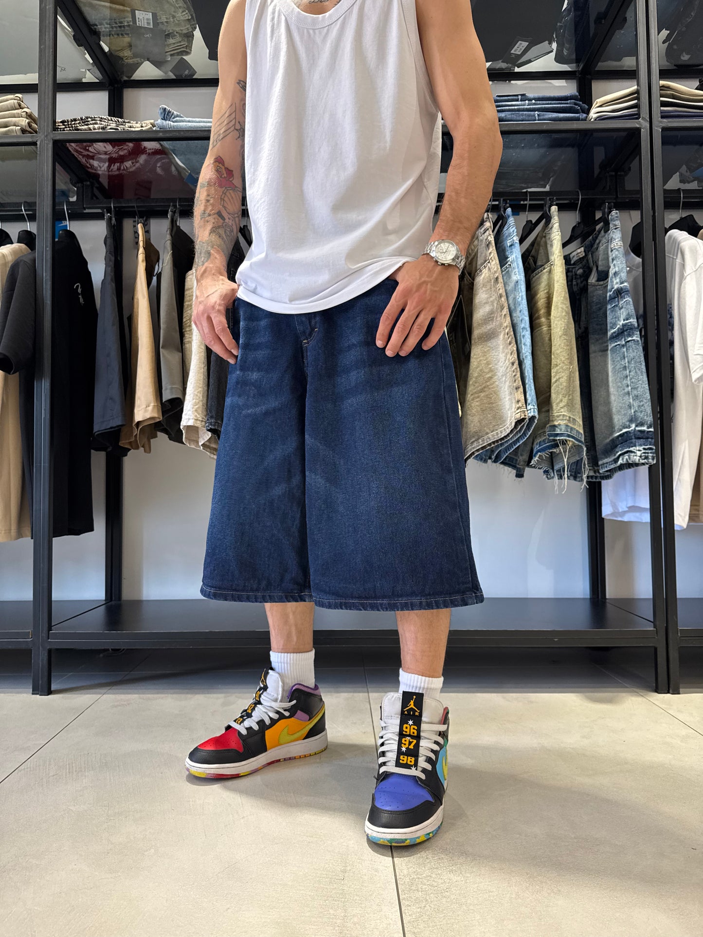 Shorts America  Blu Jeans