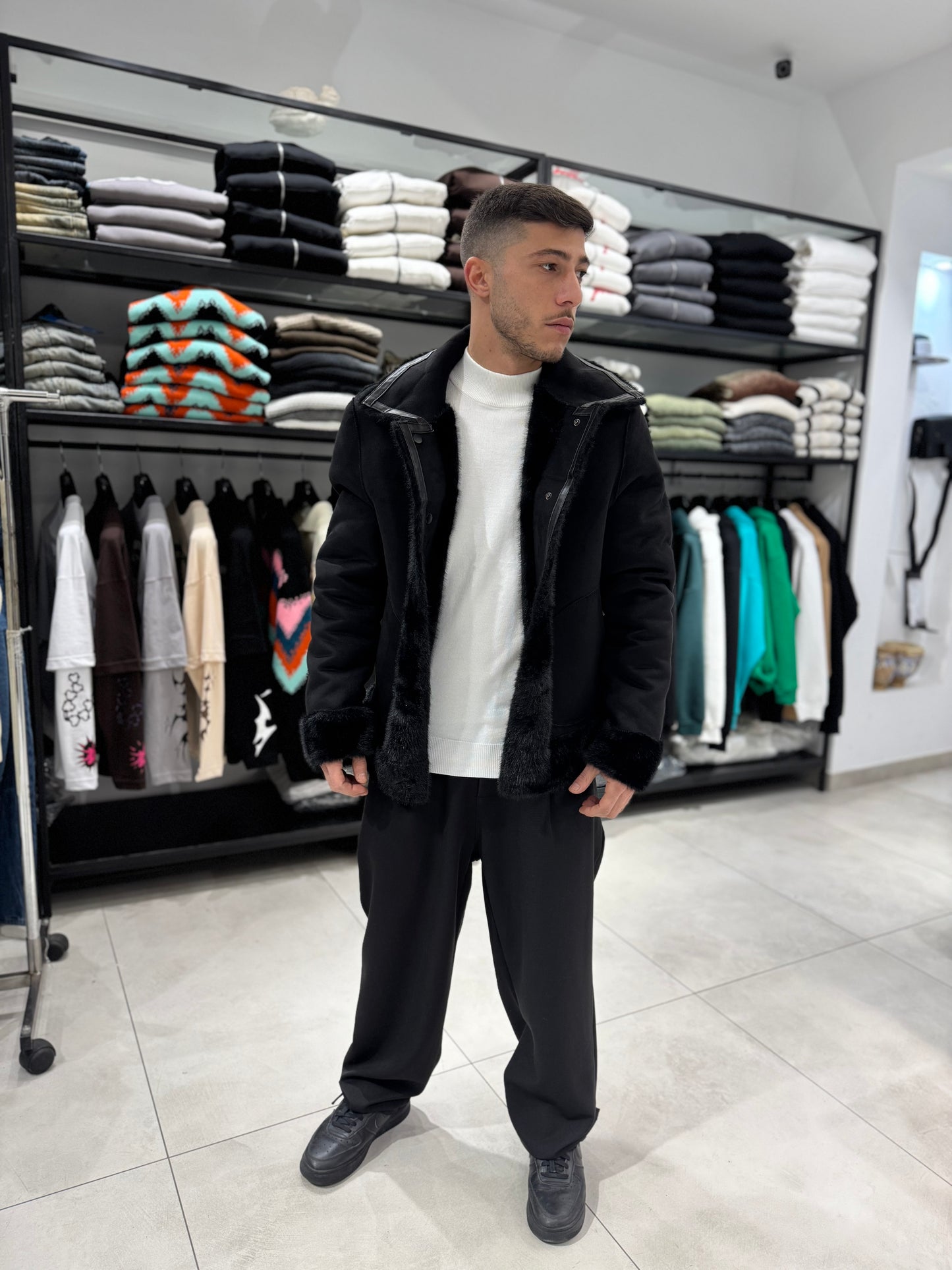 Giacca Pelliccia Reversibili