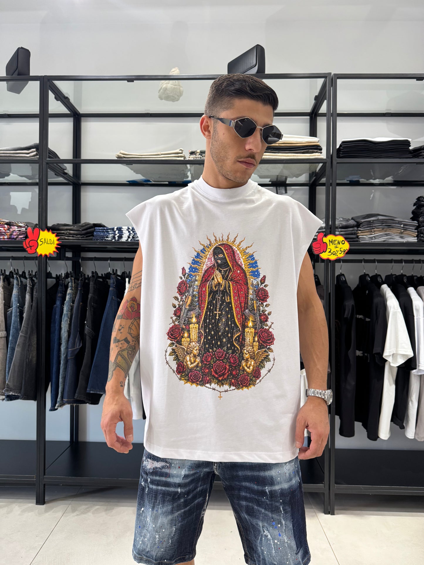 T-Shirt Taglio Vivo