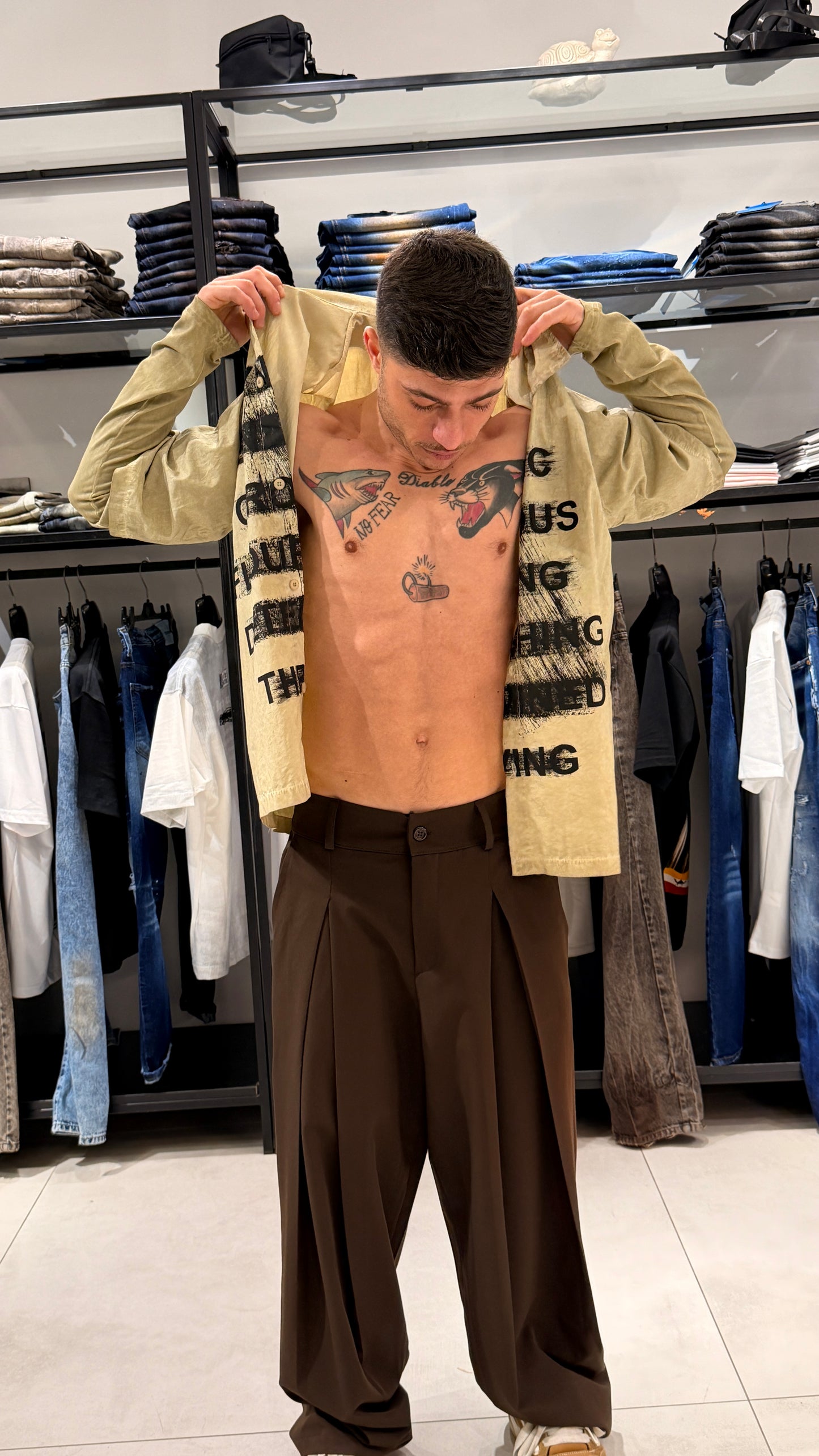 Camicia Doppia Manica