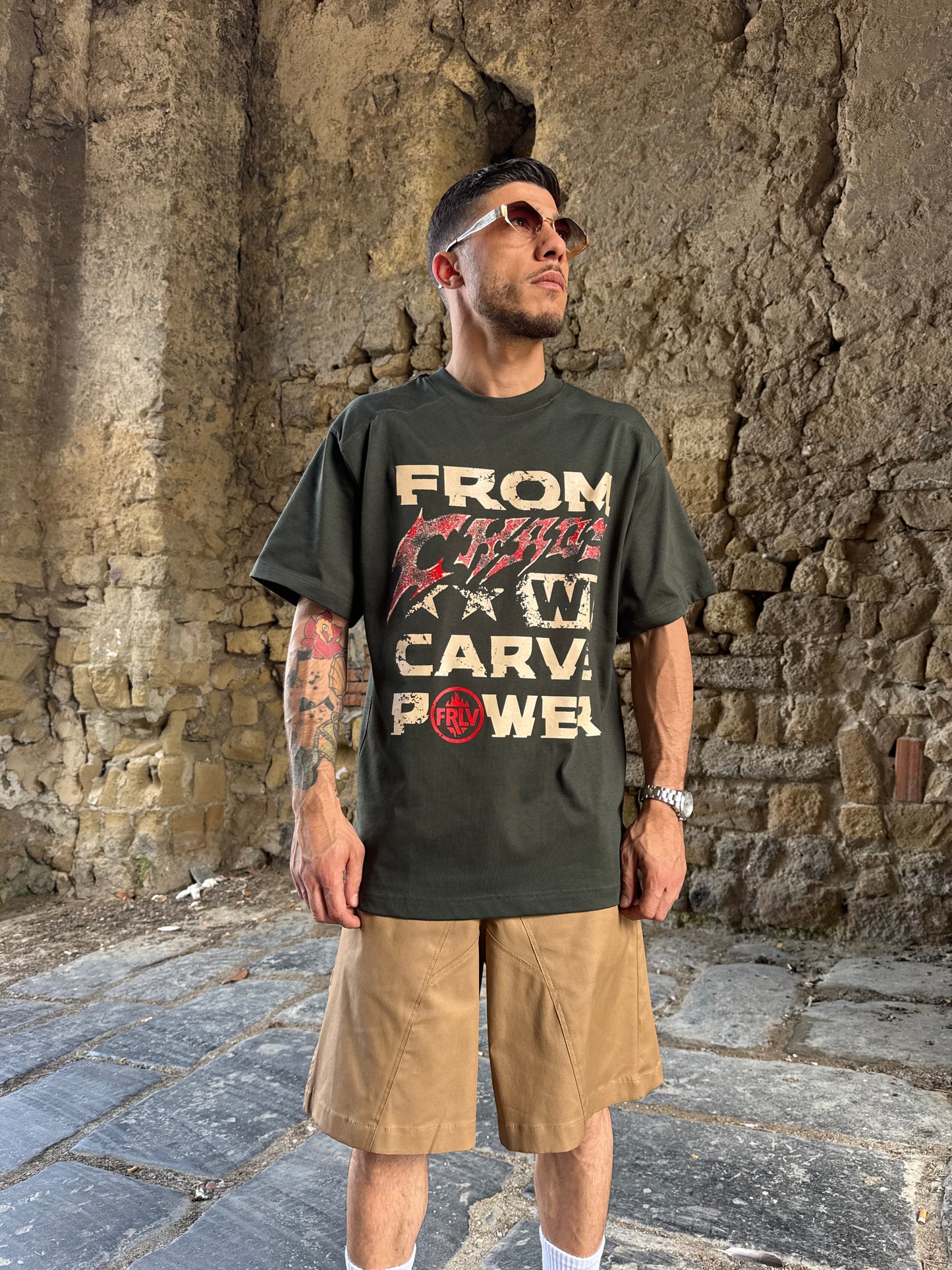 T-Shirt power Fear Of Love