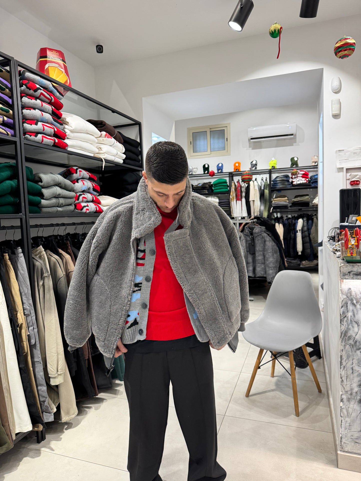 Giacca Pellicia Reversibile