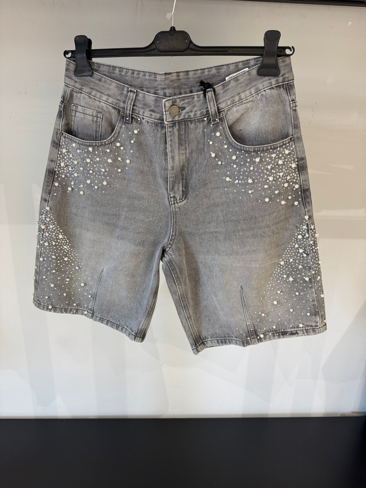Shorts Grigio Perle