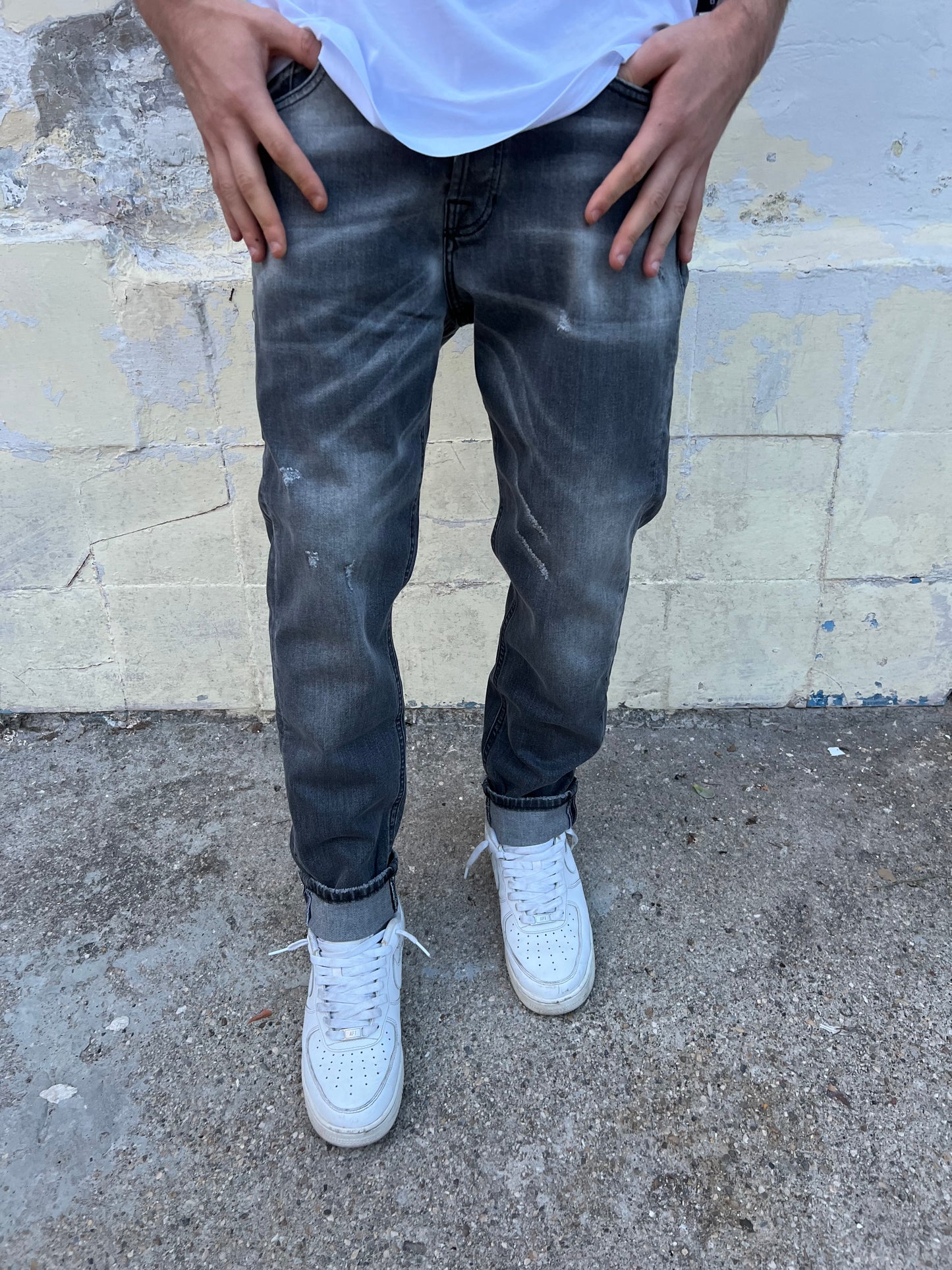 Jeans MFN Grigio