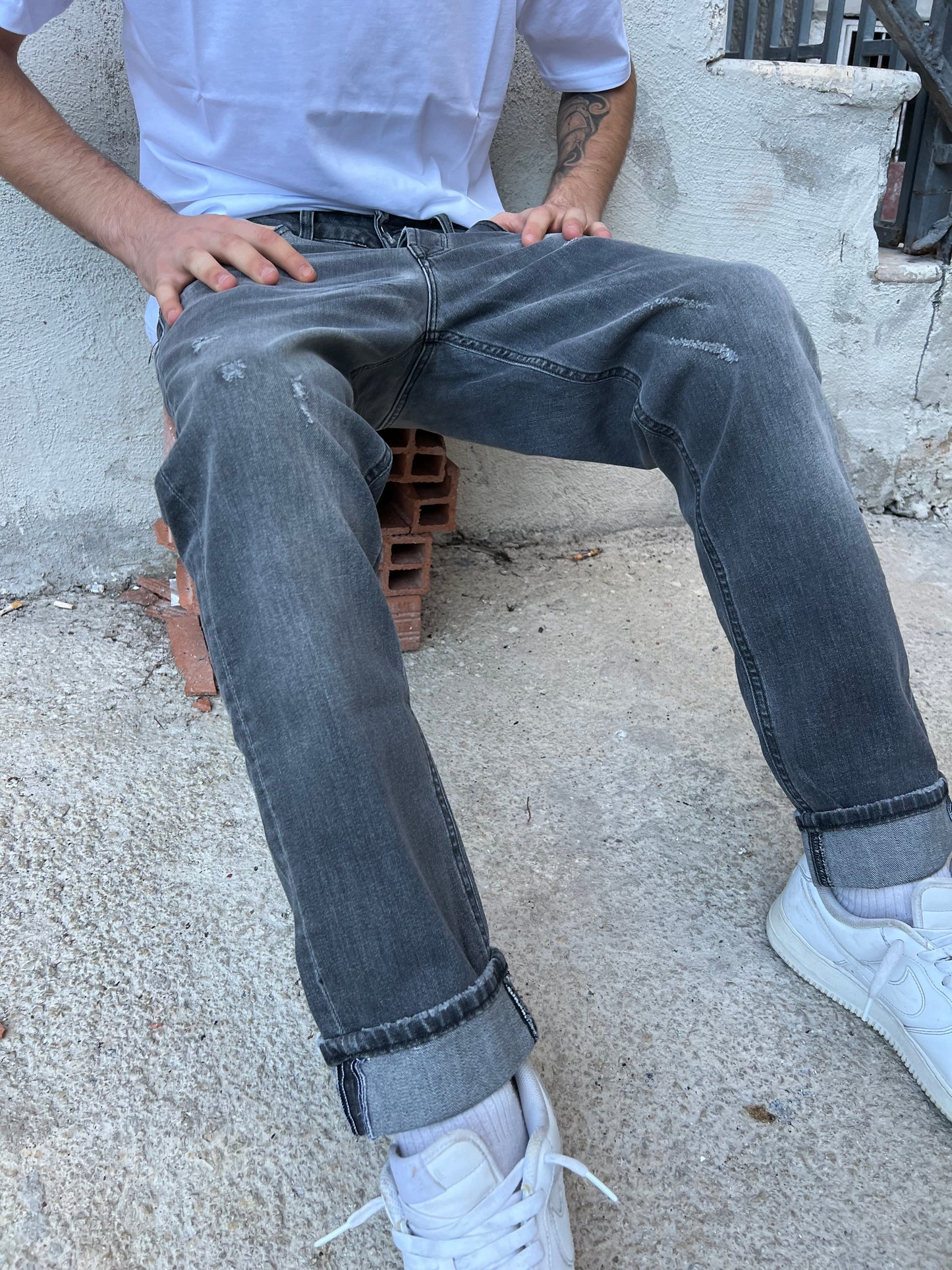 Jeans MFN Grigio