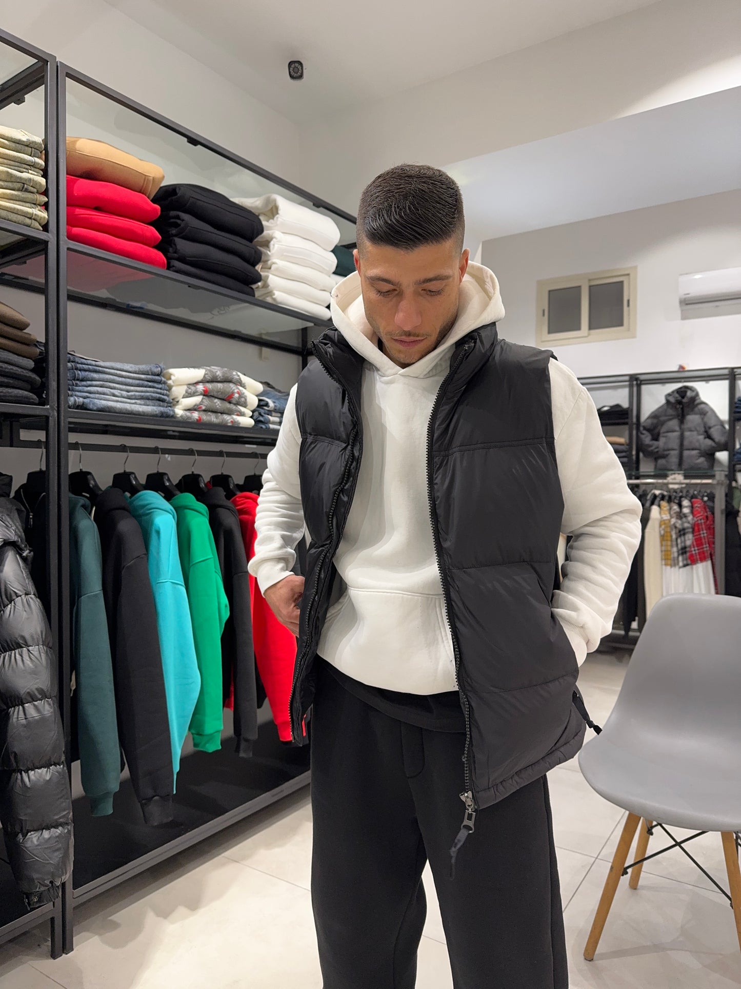 Giacca Bomber Smanicato