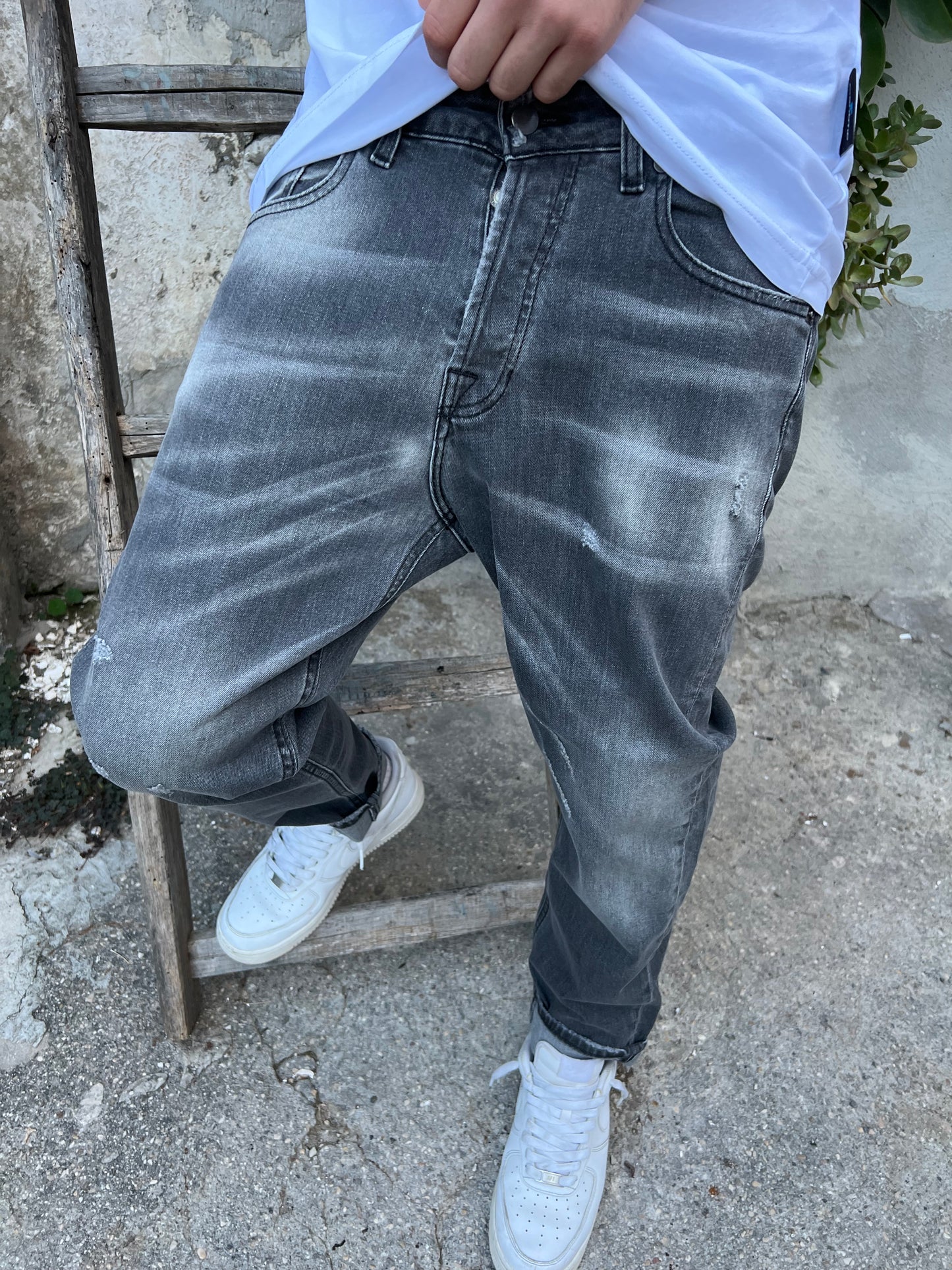 Jeans MFN Grigio