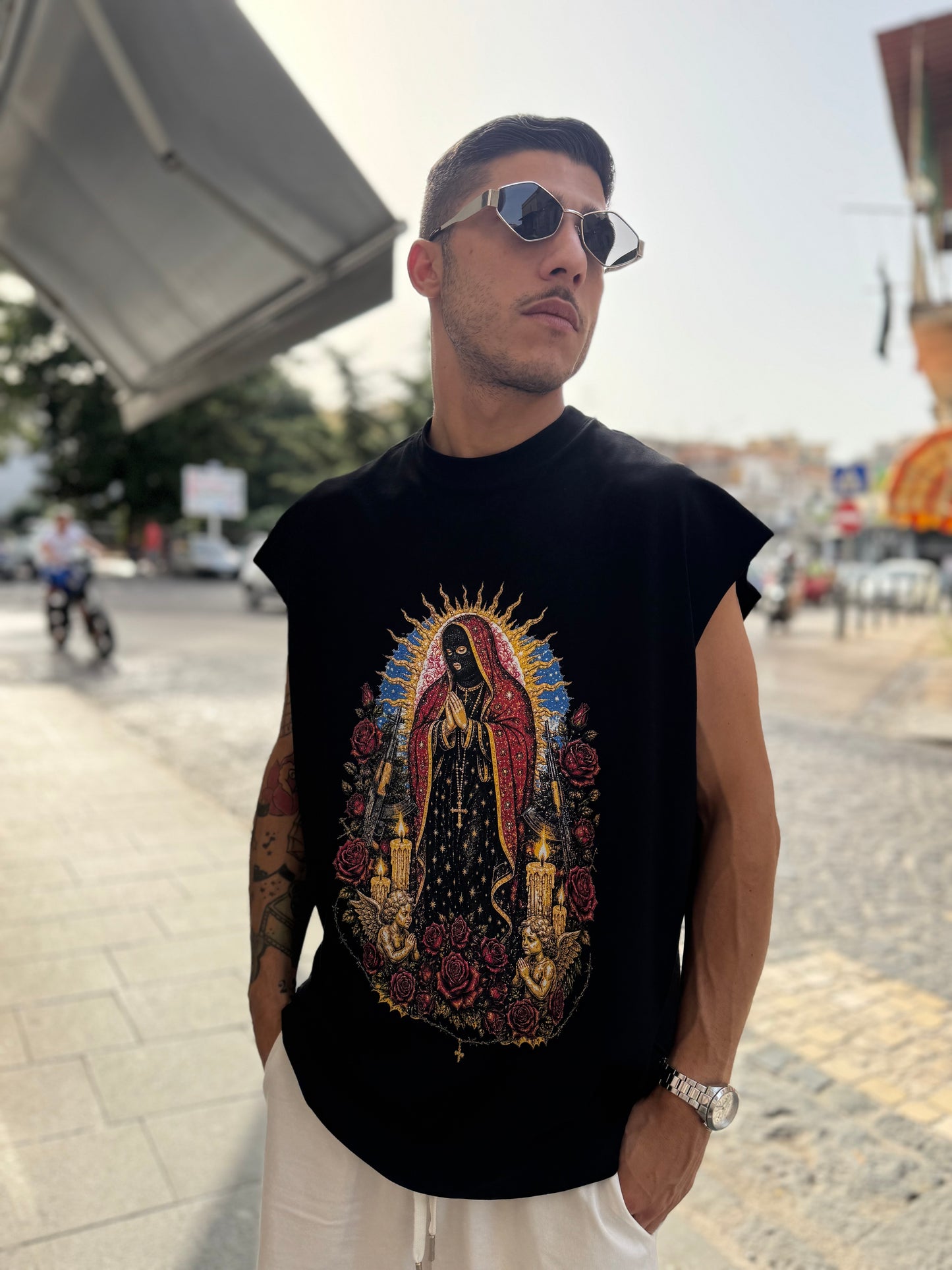 T-Shirt Taglio Vivo