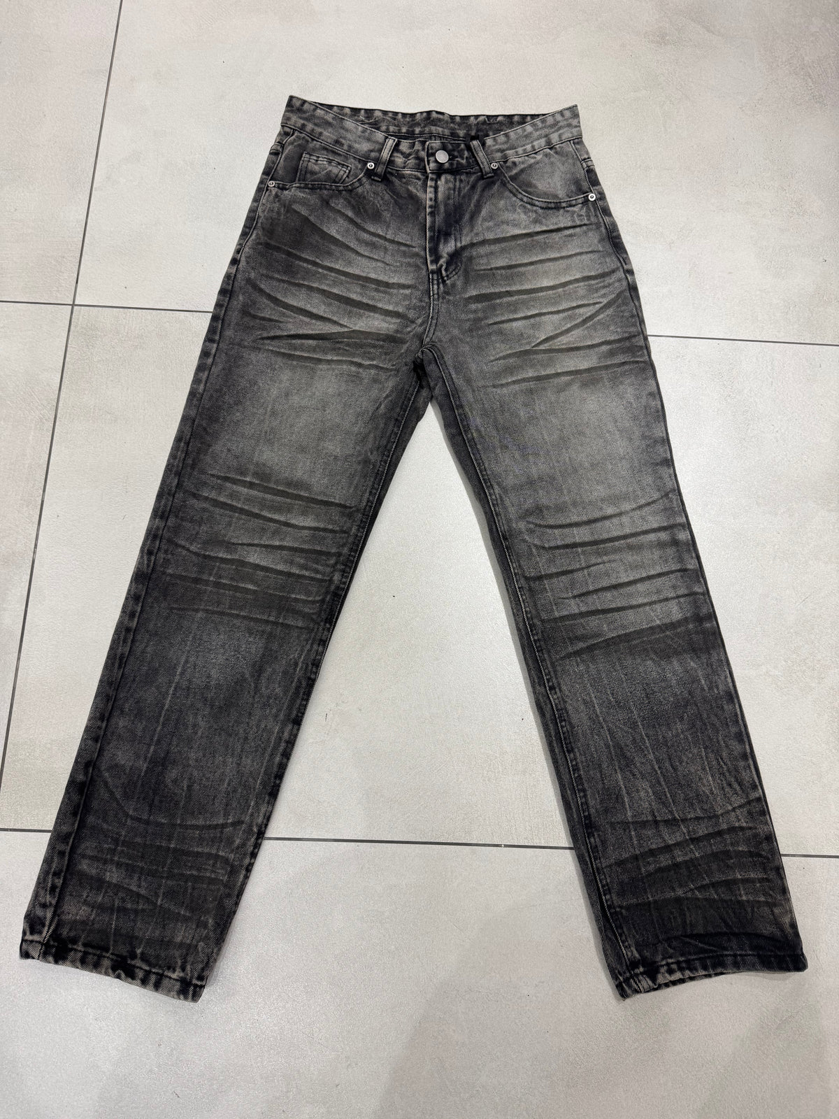Jeans Grigio Sfumato