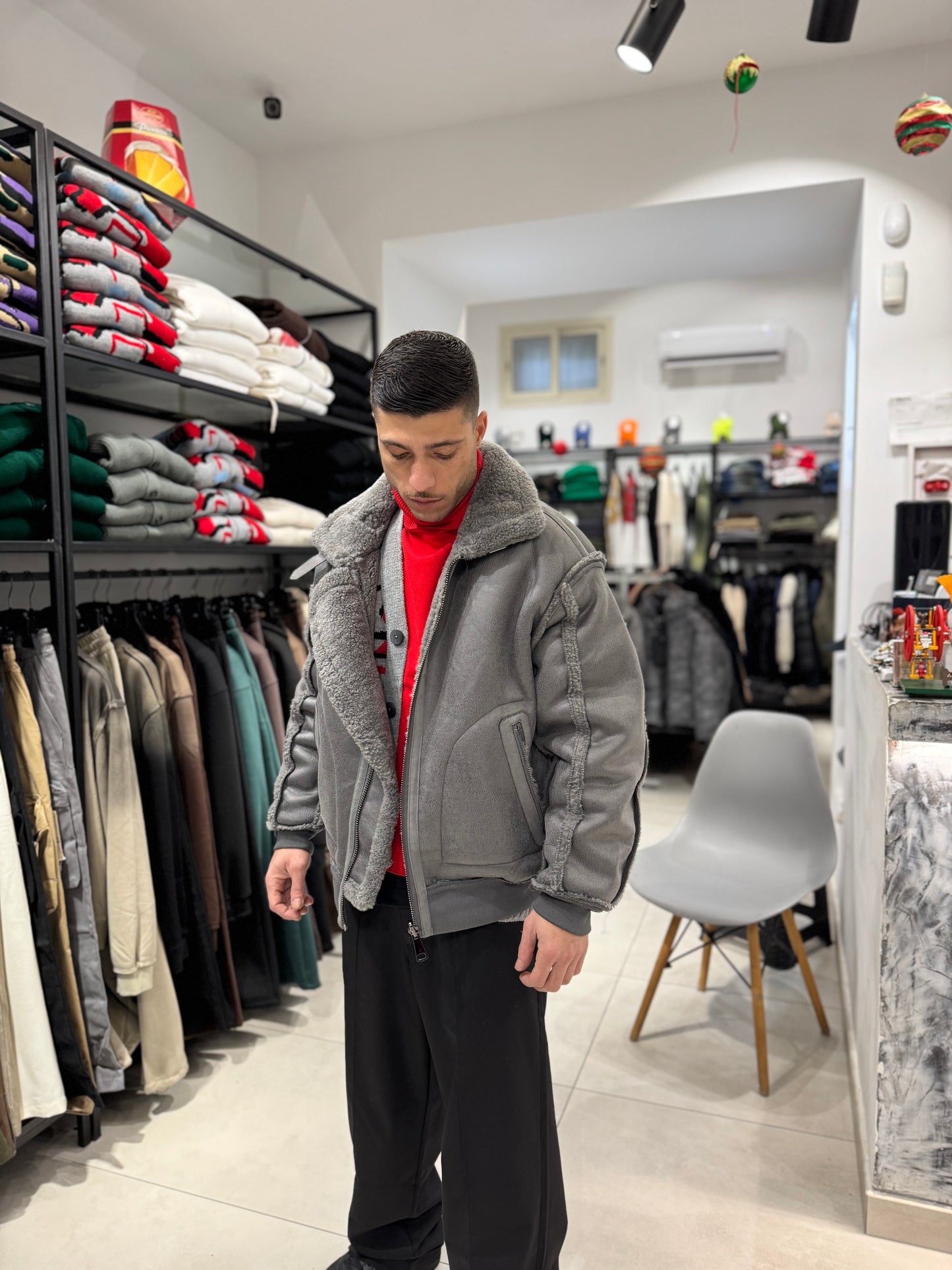 Giacca Pellicia Reversibile