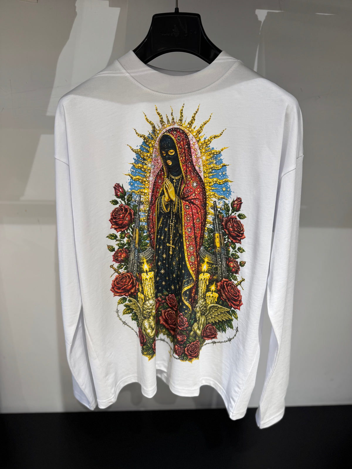 T-Shirt Guadalupe Maniche Lunghe