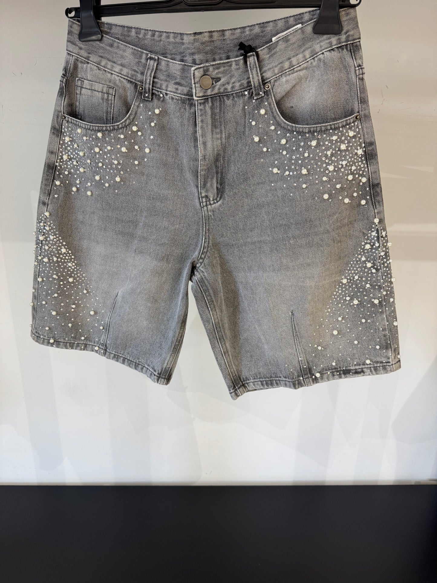 Shorts Grigio Perle