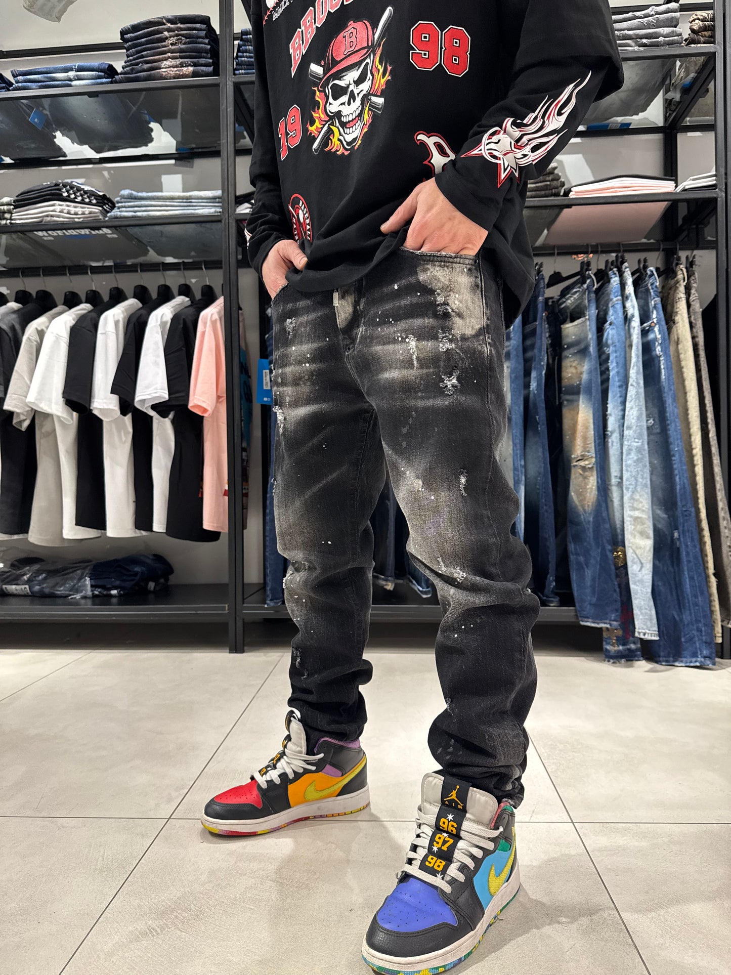 Jeans Mod Ds2 Scuro