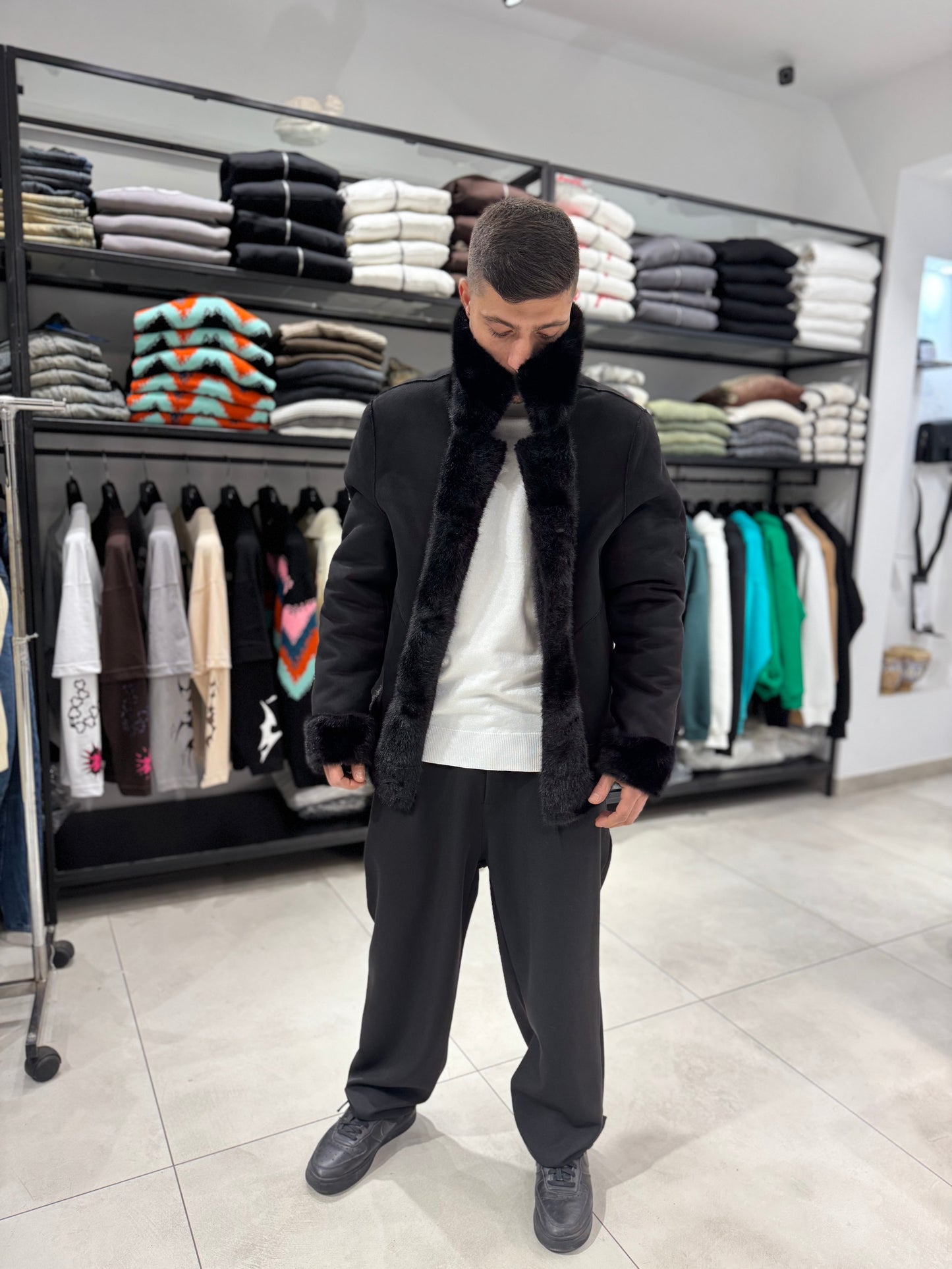 Giacca Pelliccia Reversibili