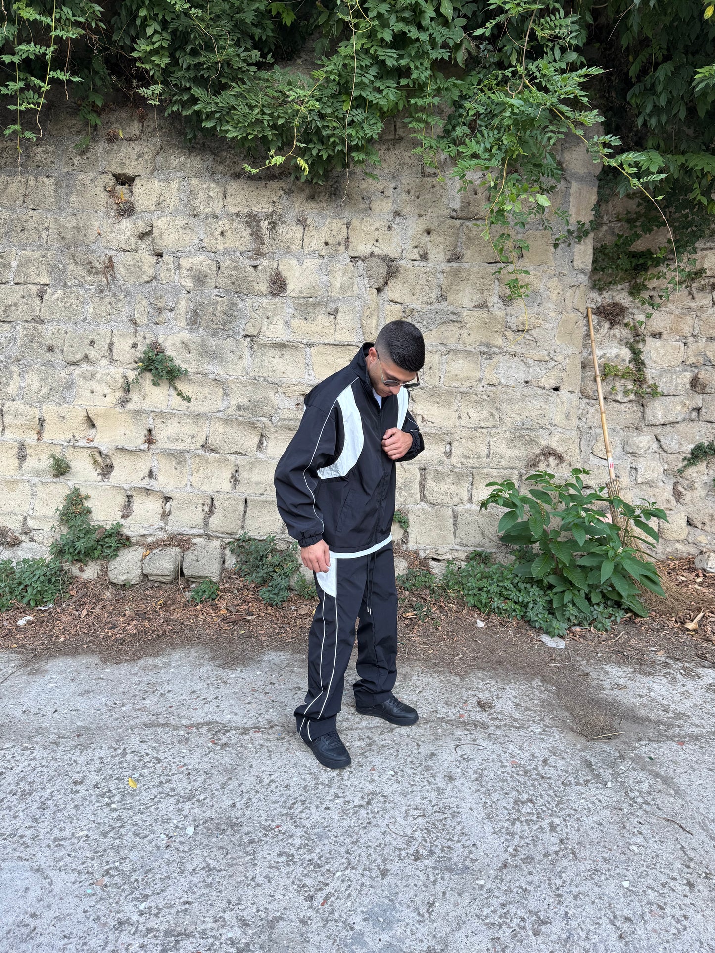 Coordinato Tuta Con Zip