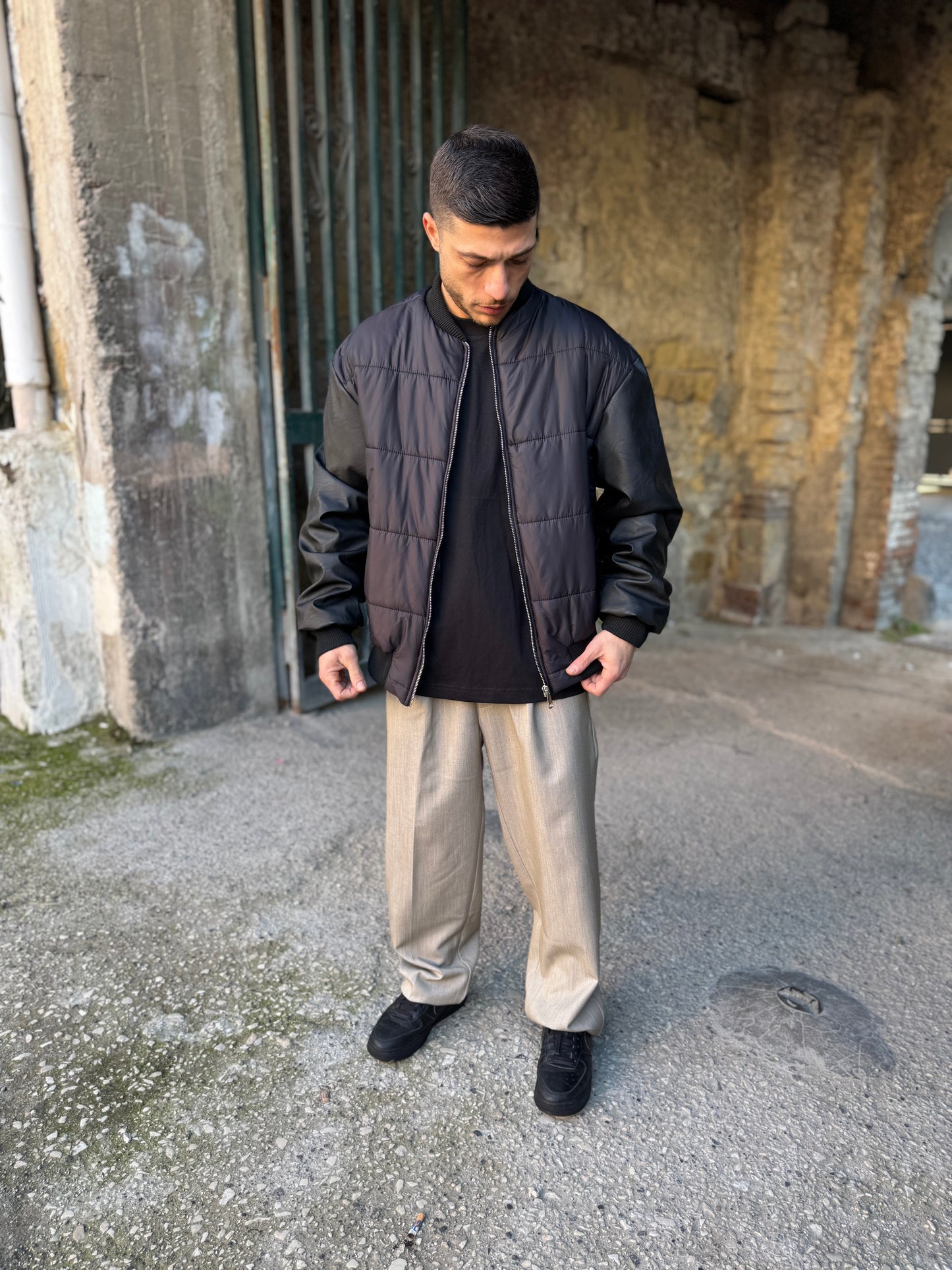 Giacca Giubbino Piumino & ecopelle