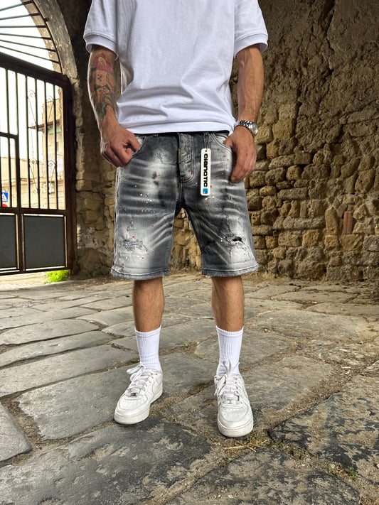 Short Grigio Wash