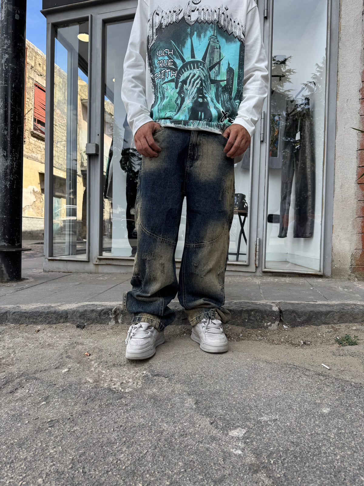 Jeans Ballon Degrade
