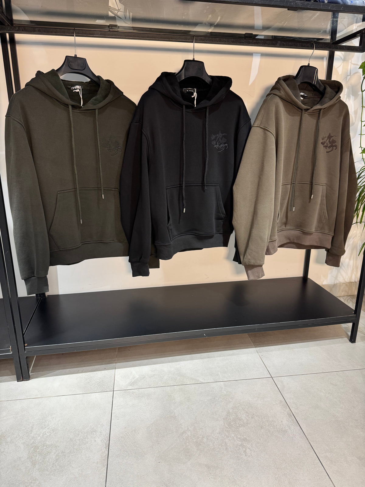 Felpa BASIC RICAMO